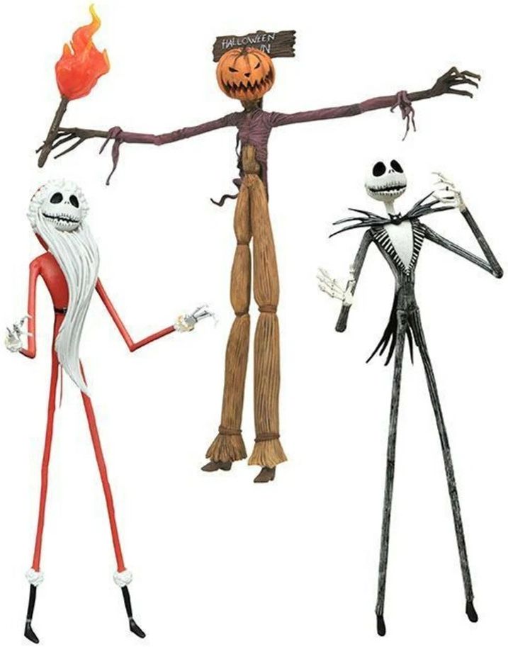 Набор фигурок The Nightmare: Before Christmas – The Jobs Of Jack Skellington (20 см) (3 шт)
Набор фигурок The Nightmare: Before Christmas – The Jobs Of Jack Skellington (20 см) (3 шт)