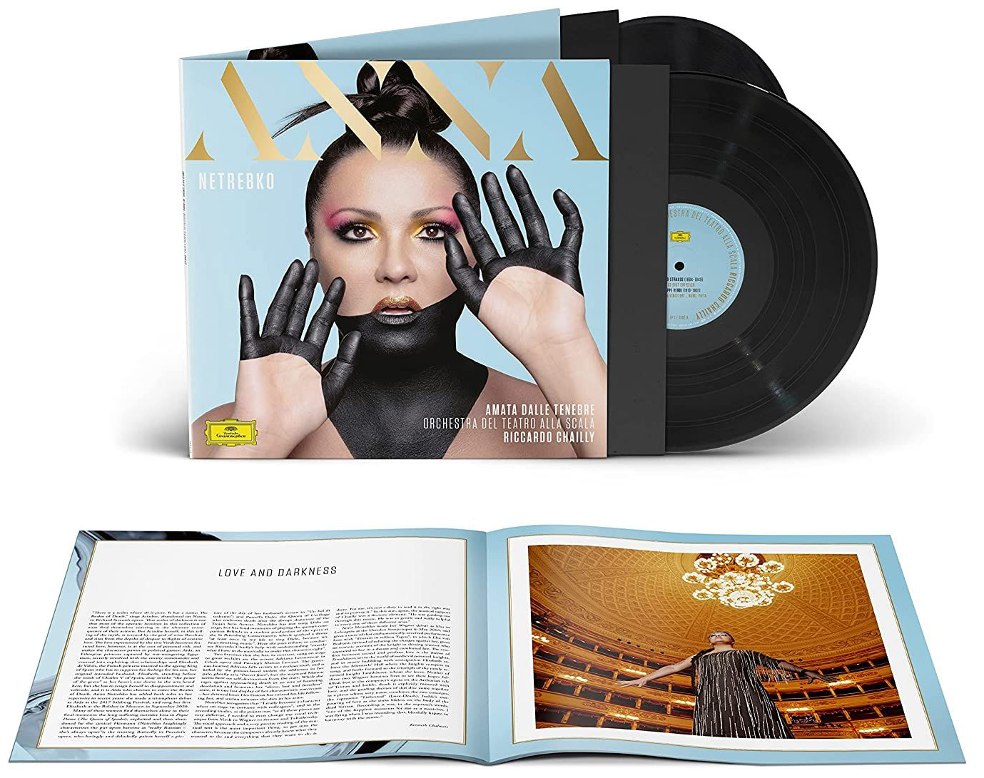 Anna Netrebko&Orchestra del Teatro alla Scala, Riccardo Chailly – Amata Dalle Tenebre (2 LP)
Anna Netrebko&Orchestra del Teatro alla Scala, Riccardo Chailly – Amata Dalle Tenebre (2 LP)