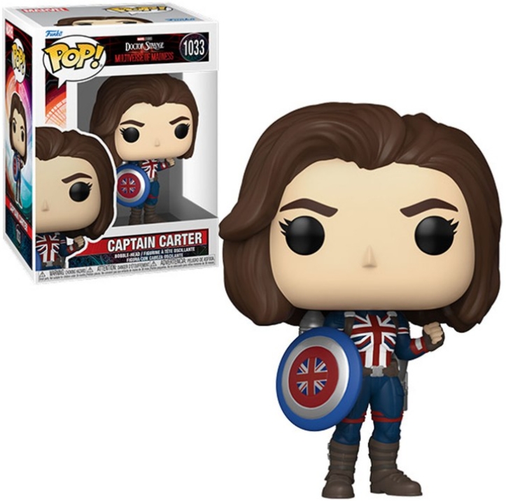 Фигурка Funko POP Marvel: Doctor Strange In The Multiverse Of Madnes: Captain Carter Bobble-Head (9,5 см)
Фигурка Funko POP Marvel: Doctor Strange In The Multiverse Of Madnes: Captain Carter Bobble-Head (9,5 см)