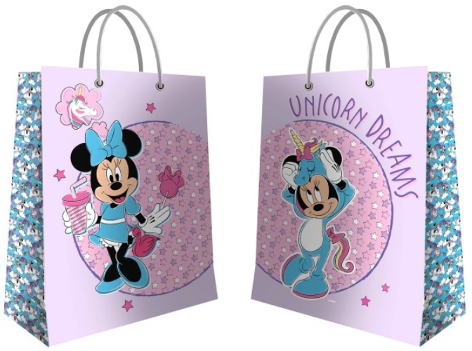 Пакет Minnie Mouse: Минни с единорогом подарочный большой нежно-сиреневый с паттерном (330 x 455 x 100 мм)
Пакет Minnie Mouse: Минни с единорогом подарочный большой нежно-сиреневый с паттерном (330 x 455 x 100 мм)