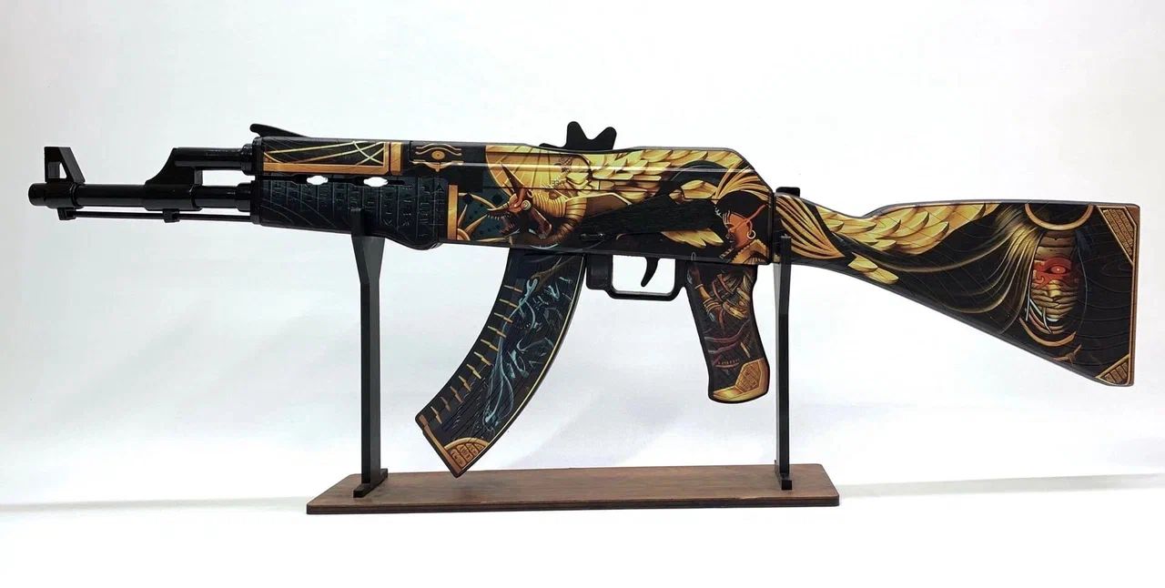Оружие игровое / резинкострел автомат Калашникова АК-47 2 – Легион Анубиса (деревянный)
Оружие игровое / резинкострел автомат Калашникова АК-47 2 – Легион Анубиса (деревянный)
