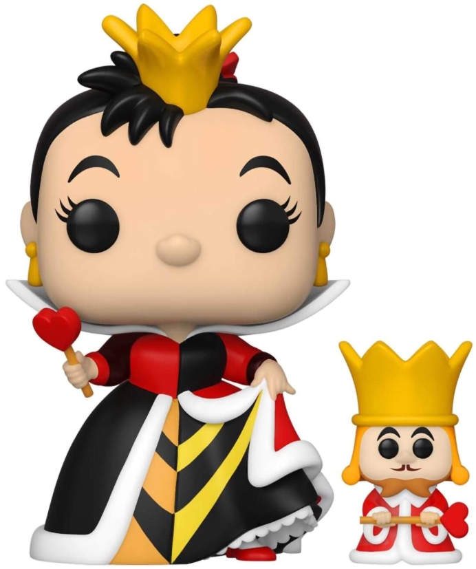 Фигурка Funko POP Disney: Alice In Wonderland 70th Anniversary – Queen Of Hearts With King (9,5 см)
Фигурка Funko POP Disney: Alice In Wonderland 70th Anniversary – Queen Of Hearts With King (9,5 см)