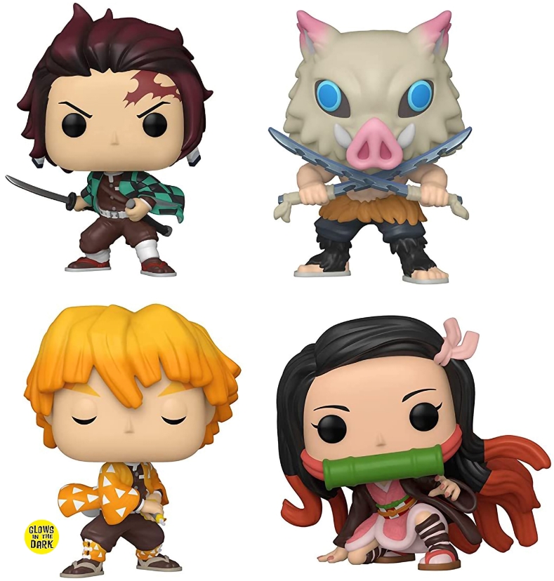 Набор фигурок Funko POP Animation: Demon Slayer Kimetsu no Yaiba – Tanjiro Kamado / Nezuko Kamado / Zenitsu Agatsuma / Inosuke Hashibira (4-Pack)
Набор фигурок Funko POP Animation: Demon Slayer Kimetsu no Yaiba – Tanjiro Kamado / Nezuko Kamado / Zenitsu Agatsuma / Inosuke Hashibira (4-Pack)