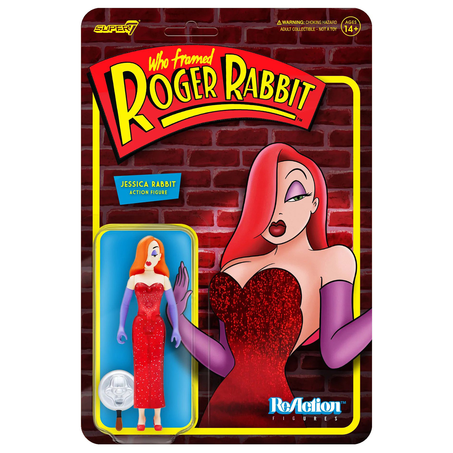 Фигурка ReAction Figure: Who Framed Roger Rabbit – Jessica Rabbit (9,5 см)
Фигурка ReAction Figure: Who Framed Roger Rabbit – Jessica Rabbit (9,5 см)