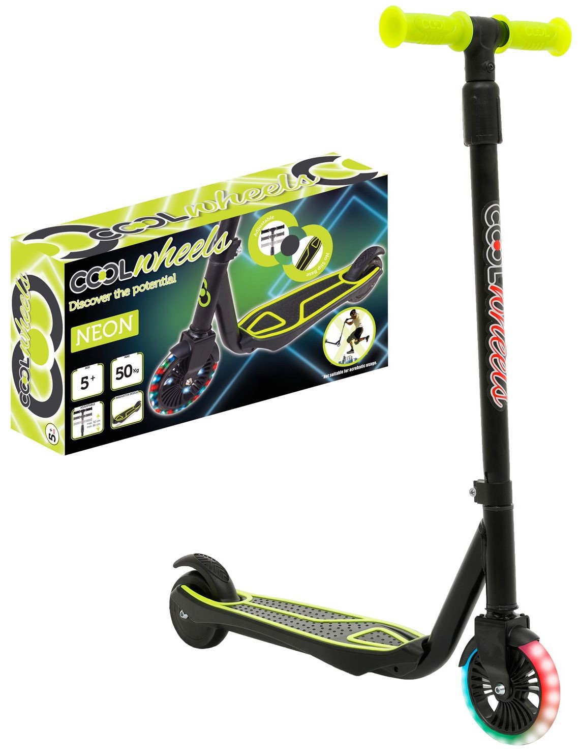 Самокат +5 SCOOTER двухколёсный, светящиеся колёса (чёрный / жёлтый) (FR58956)
Самокат +5 SCOOTER двухколёсный, светящиеся колёса (чёрный / жёлтый) (FR58956)