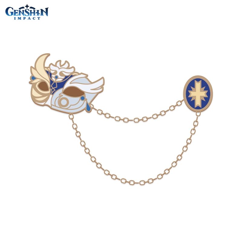 Значок Genshin Impact: Noblesse Oblige Circlet Of Logos Royal – Masque (металлический)
Значок Genshin Impact: Noblesse Oblige Circlet Of Logos Royal – Masque (металлический)