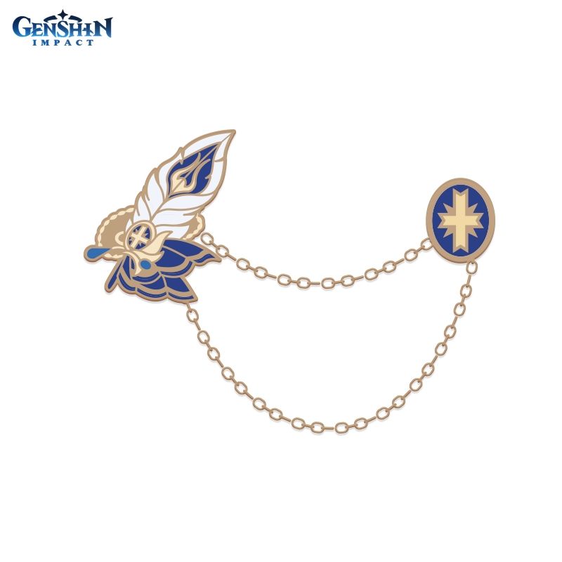 Значок Genshin Impact: Noblesse Oblige Plume Of Death Royal – Plume (металлический)
Значок Genshin Impact: Noblesse Oblige Plume Of Death Royal – Plume (металлический)