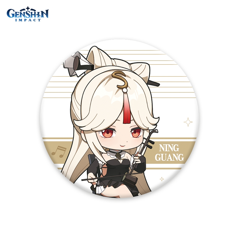 Значок Genshin Impact: Concert Melodies – Of An Endless Journey Chibi Ningguang Badge
Значок Genshin Impact: Concert Melodies – Of An Endless Journey Chibi Ningguang Badge