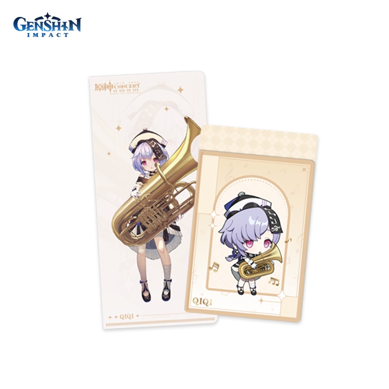 Набор Genshin Impact: Concert Melodies – Of An Endless Journey Ticket Holder Qiqi (карточка, конверт)
Набор Genshin Impact: Concert Melodies – Of An Endless Journey Ticket Holder Qiqi (карточка, конверт)