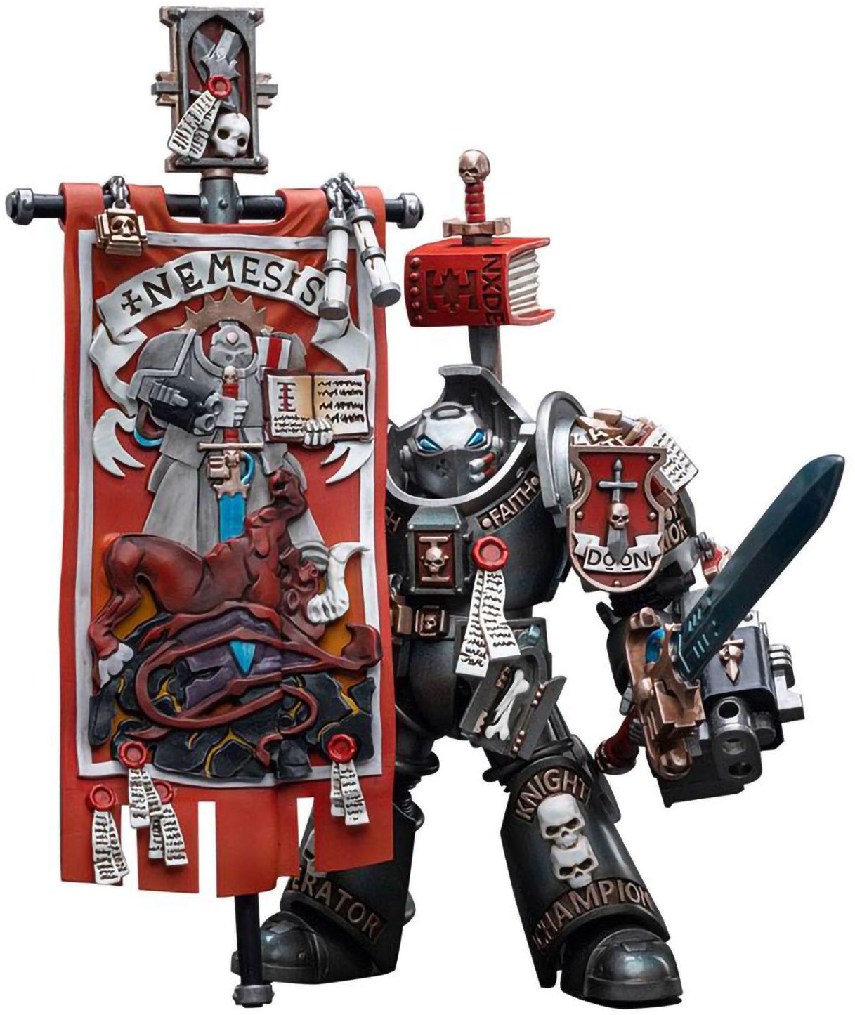 Фигурка Warhammer 40 000: Grey Knights – Terminator Retius Akantar 1:18 (13,4 см)
Фигурка Warhammer 40 000: Grey Knights – Terminator Retius Akantar 1:18 (13,4 см)
