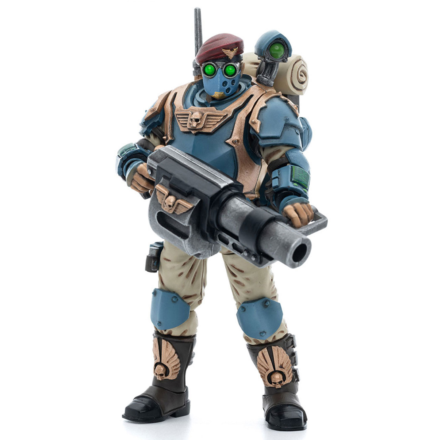 Фигурка Warhammer 40 000: Astra Militarum Tempestus Scions / Command – Squad 55th Kappic Eagles Grenadier 1:18 (10,7 см)
Фигурка Warhammer 40 000: Astra Militarum Tempestus Scions / Command – Squad 55th Kappic Eagles Grenadier 1:18 (10,7 см)