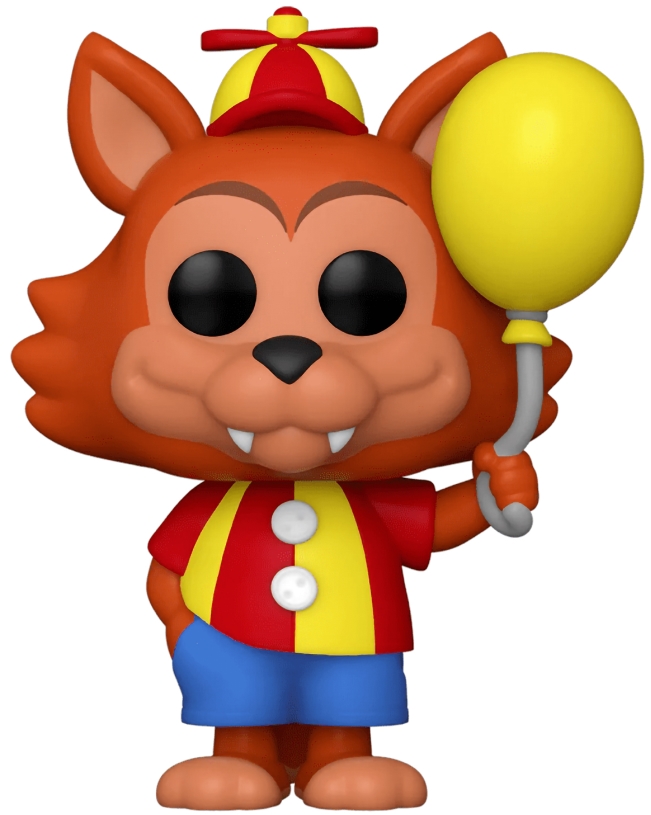 Фигурка Funko POP Games Five Nights At Freddy`s: Balloon Circus – Balloon Foxy (9,5 см)
Фигурка Funko POP Games Five Nights At Freddy`s: Balloon Circus – Balloon Foxy (9,5 см)