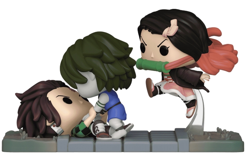 Фигурка Funko POP Moment Demon Slayer: Kimetsu no Yaiba – Tanjiro & Nezuko vs. Temple Demon Exclusive
Фигурка Funko POP Moment Demon Slayer: Kimetsu no Yaiba – Tanjiro & Nezuko vs. Temple Demon Exclusive