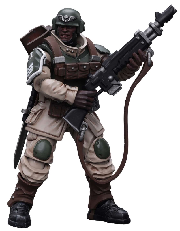 Фигурка Warhammer 40 000: Astra Militarum – Cadian Command Squad Veteran with Regimental Standard 1:18 (10,7 см)
Фигурка Warhammer 40 000: Astra Militarum – Cadian Command Squad Veteran with Regimental Standard 1:18 (10,7 см)