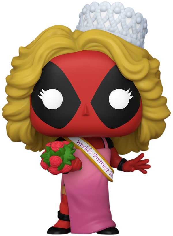 Фигурка Funko POP Marvel: Deadpool – Beauty Pageant Deadpool Bobble-Head (9,5 см)
Фигурка Funko POP Marvel: Deadpool – Beauty Pageant Deadpool Bobble-Head (9,5 см)
