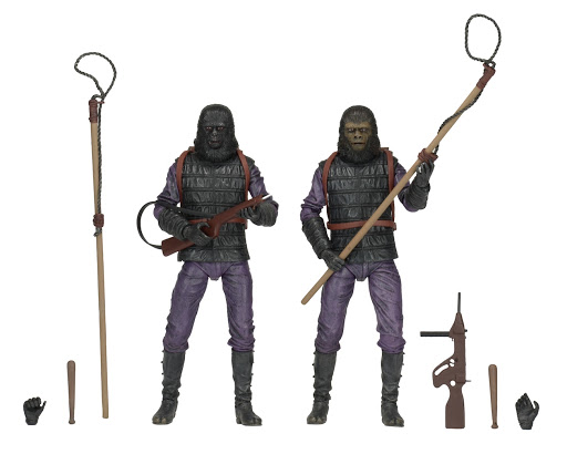 Фигурка Planet Of The Apes. Action Figure. Classic Gorilla Soldier. 2 Pack (18 см) Фигурка Planet Of The Apes. Action Figure. Classic Gorilla Soldier. 2 Pack (18 см)Фигурка Planet Of The Apes. Action Figure. Classic Gorilla Soldier. 2 Pack воплощает собой обезьяну-солдата – персонажа серии фильмов и комиксов «Планета обезьян» основанных на одноименном романе.<br>