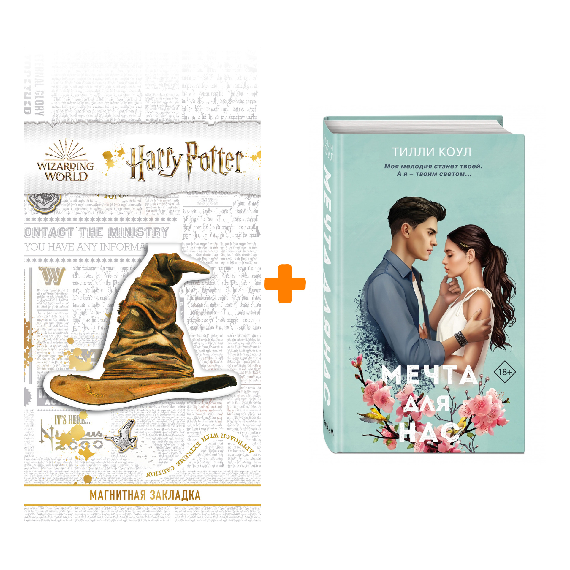 Набор Мечта для нас (новое оформление). Тилли Коул + Закладка Harry Potter Распределяющая шляпа магнитная
Набор Мечта для нас (новое оформление). Тилли Коул + Закладка Harry Potter Распределяющая шляпа магнитная