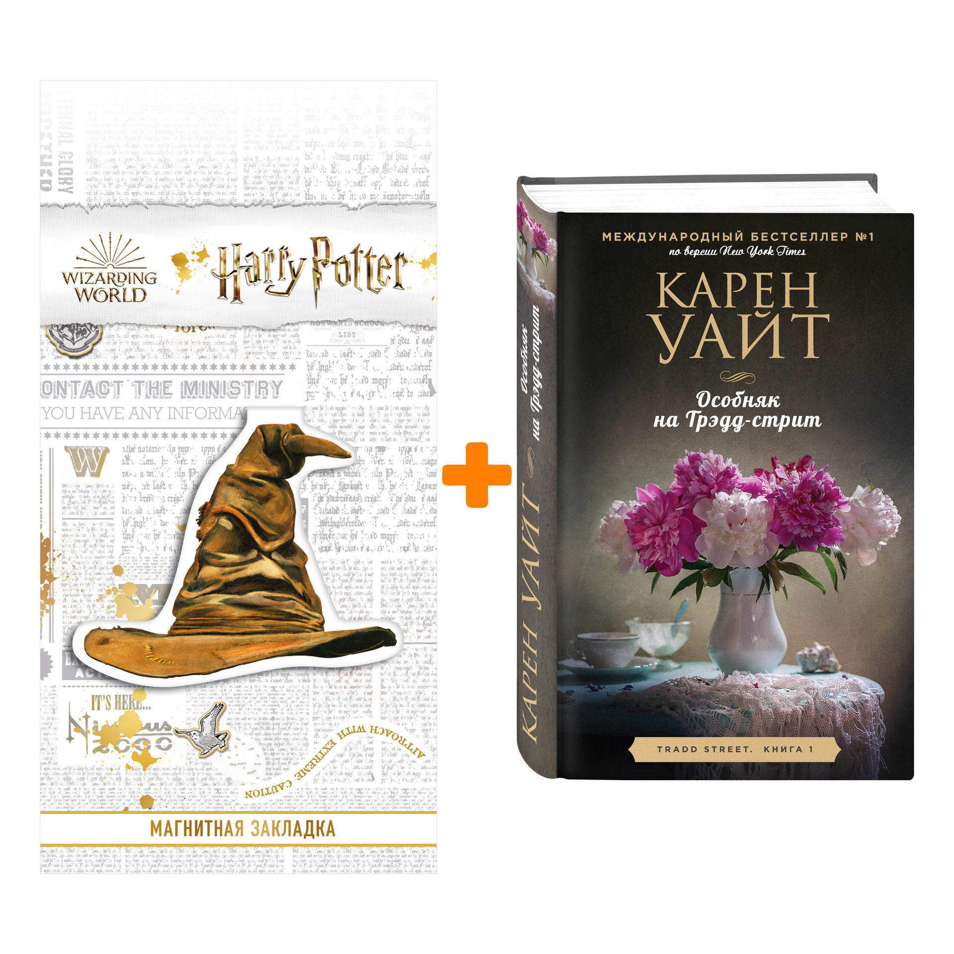 Набор Особняк на Трэдд-стрит. Карен Уайт + Закладка Harry Potter Распределяющая шляпа магнитная
Набор Особняк на Трэдд-стрит. Карен Уайт + Закладка Harry Potter Распределяющая шляпа магнитная