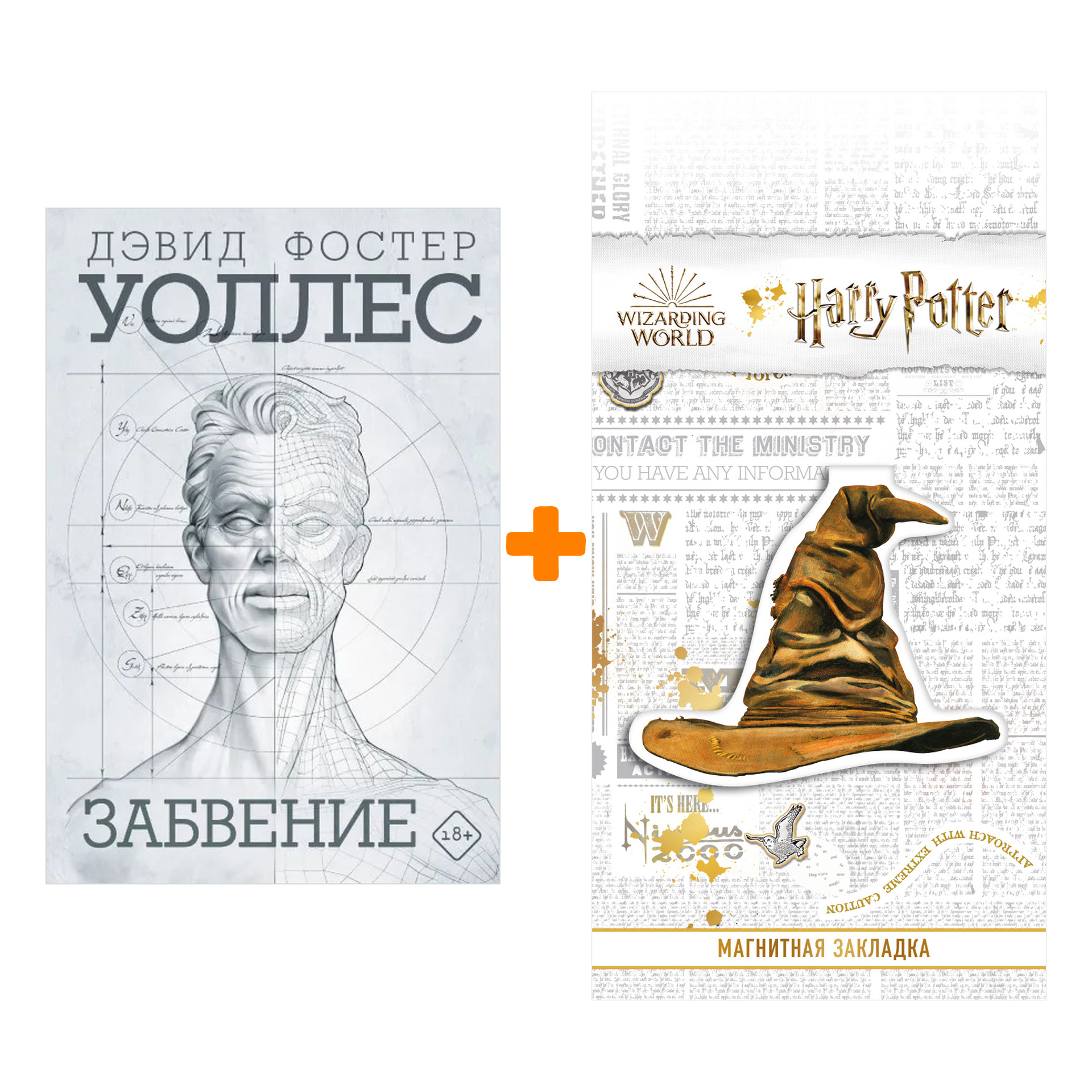 Набор Забвение. Уоллес Д.Ф. + Закладка Harry Potter Распределяющая шляпа магнитная
Набор Забвение. Уоллес Д.Ф. + Закладка Harry Potter Распределяющая шляпа магнитная