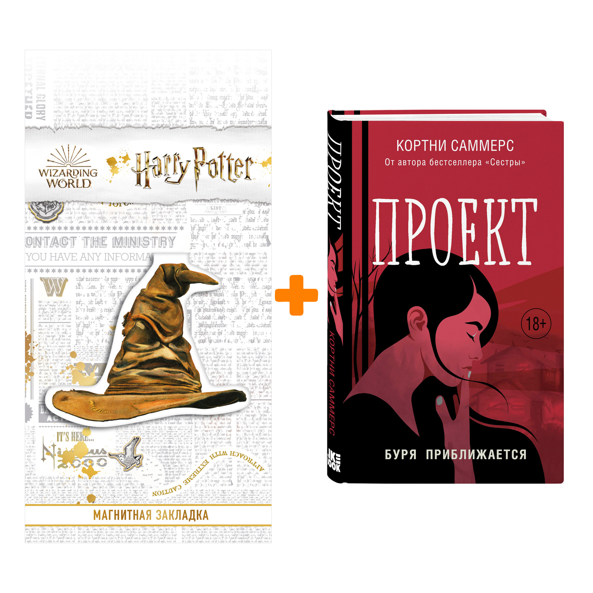 Набор Проект. Кортни Саммерс + Закладка Harry Potter Распределяющая шляпа магнитная
Набор Проект. Кортни Саммерс + Закладка Harry Potter Распределяющая шляпа магнитная