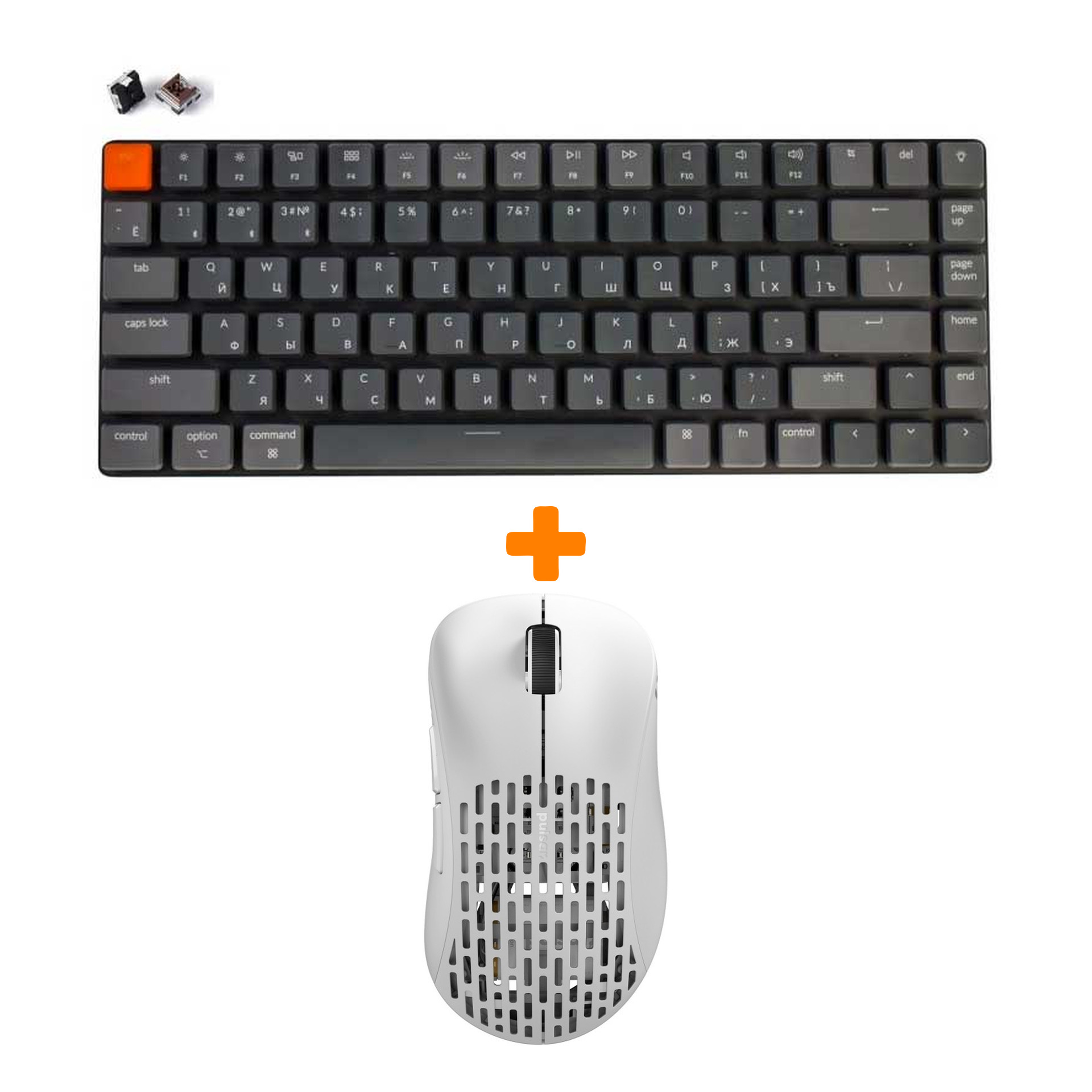 Набор Мышь Xlite Wireless V2 Competition White + Клавиатура Keychron K3, RGB Brown Switch
Набор Мышь Xlite Wireless V2 Competition White + Клавиатура Keychron K3, RGB Brown Switch