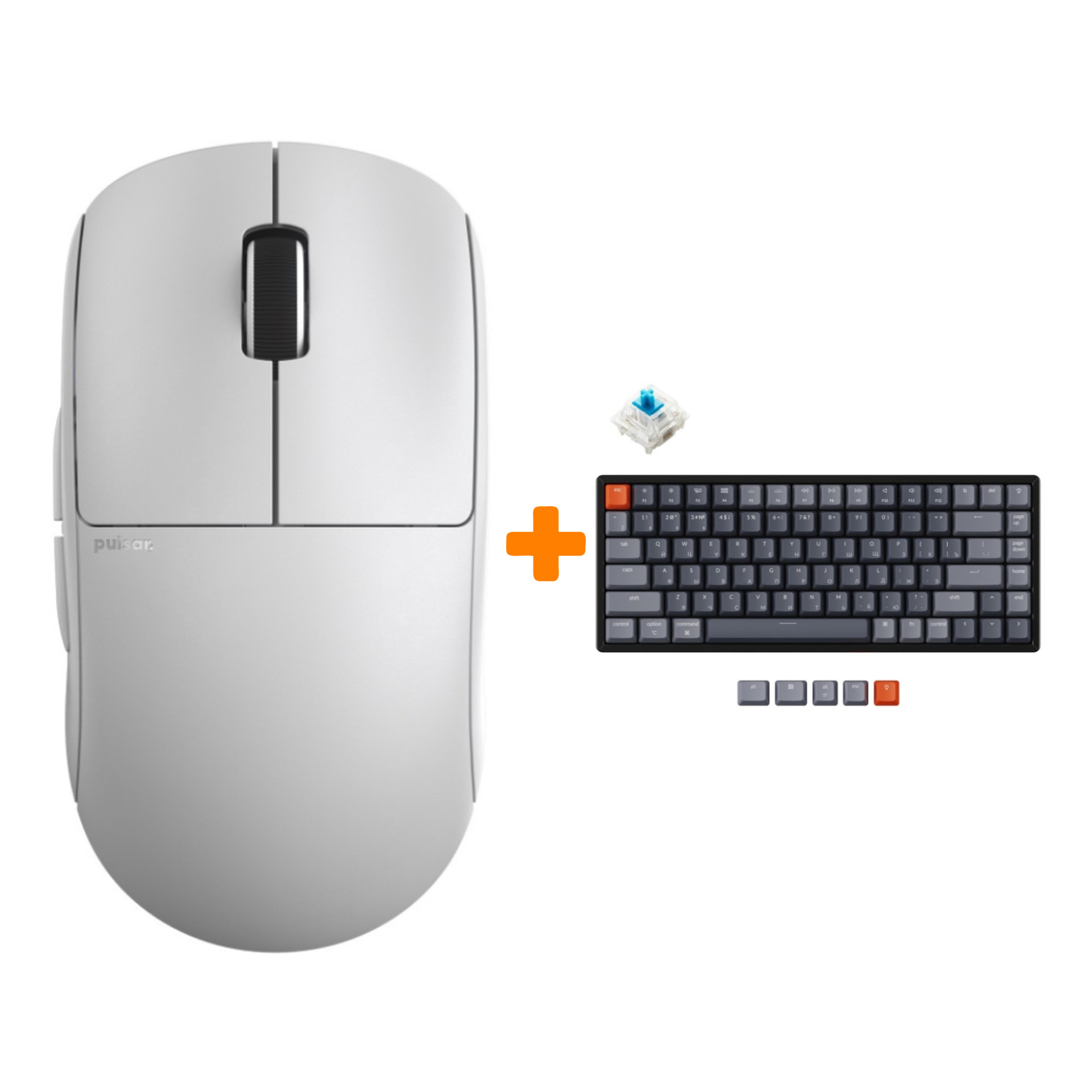 Набор Мышь Pulsar X2 Wireless Mini White + Клавиатура Keychron K2, RGB Hot-Swap, Gateron Blue Switch
Набор Мышь Pulsar X2 Wireless Mini White + Клавиатура Keychron K2, RGB Hot-Swap, Gateron Blue Switch