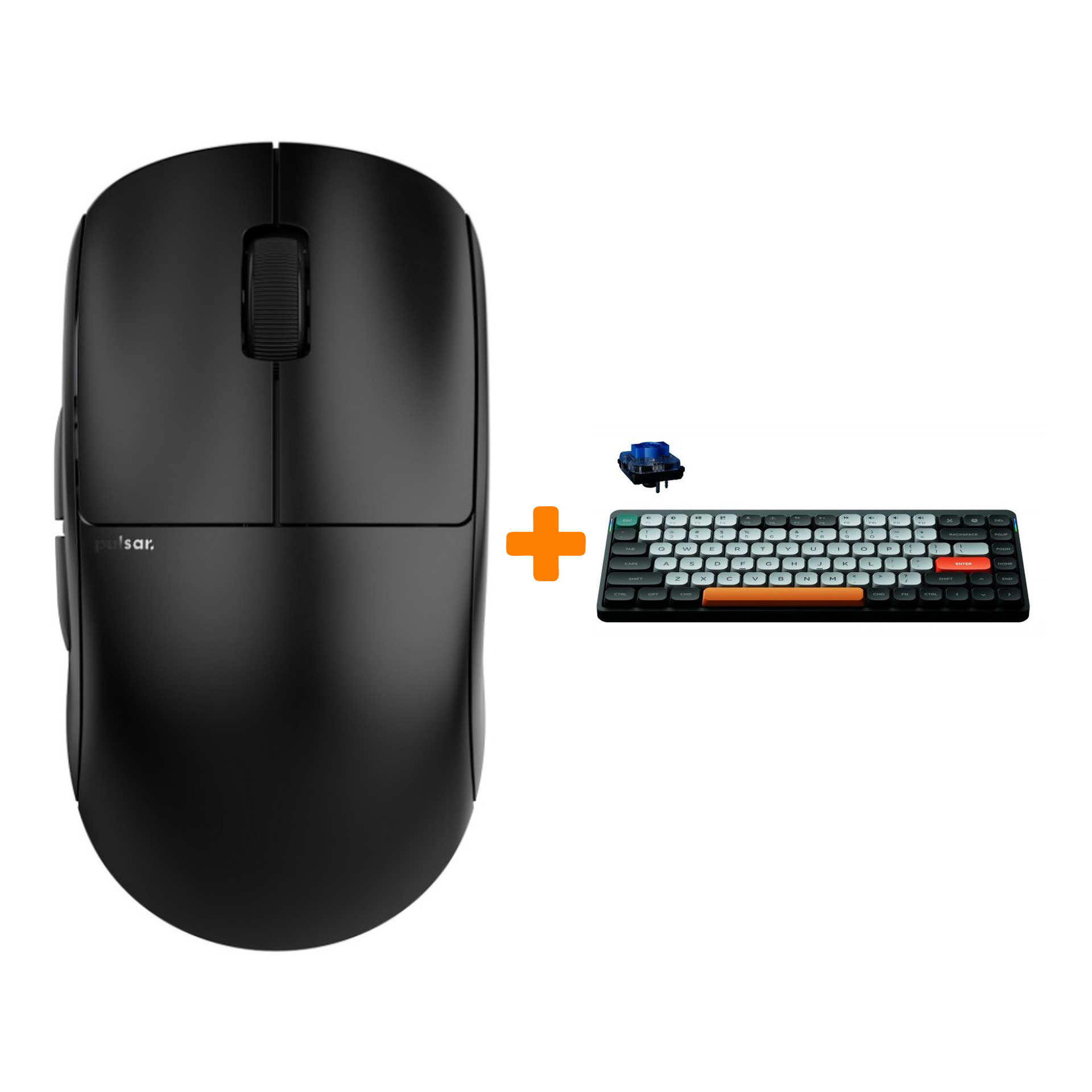 Набор Мышь Pulsar X2 Wireless Black + Клавиатура Nuphy AIR75, RGB Blue Switch, чехол NuFolio V2
Набор Мышь Pulsar X2 Wireless Black + Клавиатура Nuphy AIR75, RGB Blue Switch, чехол NuFolio V2