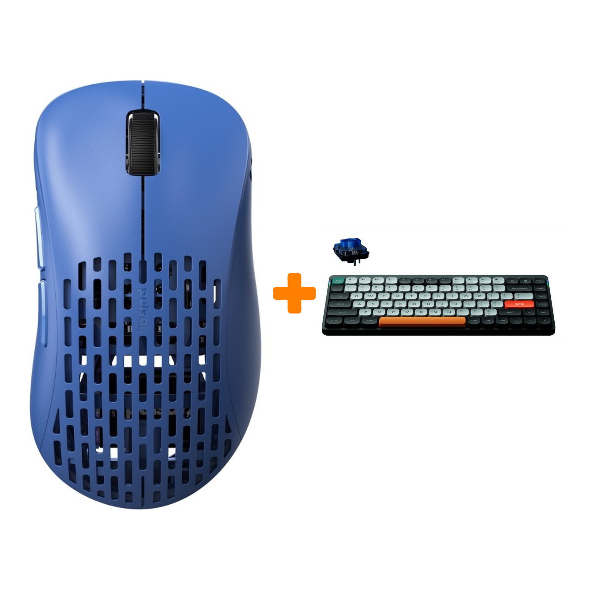 Набор Мышь Pulsar Xlite Wireless V2 Competition Blue + Клавиатура Keychron K3, White LED Blue Switch
Набор Мышь Pulsar Xlite Wireless V2 Competition Blue + Клавиатура Keychron K3, White LED Blue Switch