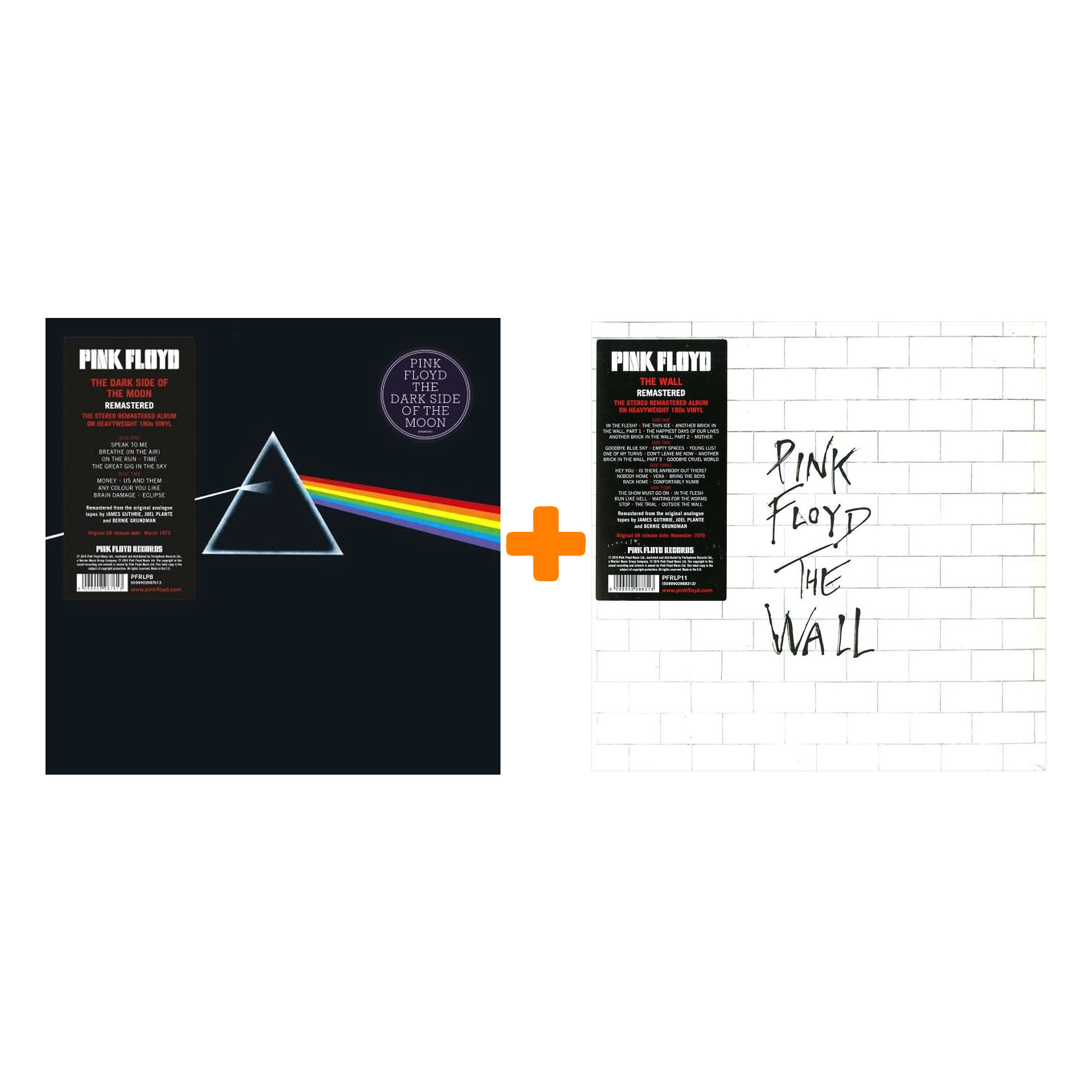 Набор для меломанов «Рок»: Pink Floyd – Dark Side Of The Moon (2016 Remastered) (LP) + Pink Floyd – The Wall (2 LP)
Набор для меломанов «Рок»: Pink Floyd – Dark Side Of The Moon (2016 Remastered) (LP) + Pink Floyd – The Wall (2 LP)