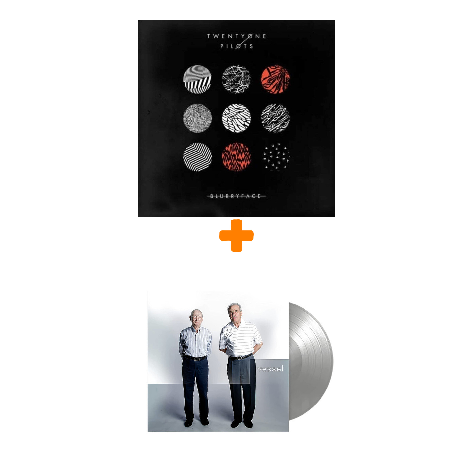 Набор для меломанов «Рок»: Twenty one pilots – Blurryface Coloured Silver Vinyl (2 LP) + Twenty One Pilots – Vessel Coloured Silver Vinyl (LP)
Набор для меломанов «Рок»: Twenty one pilots – Blurryface Coloured Silver Vinyl (2 LP) + Twenty One Pilots – Vessel Coloured Silver Vinyl (LP)