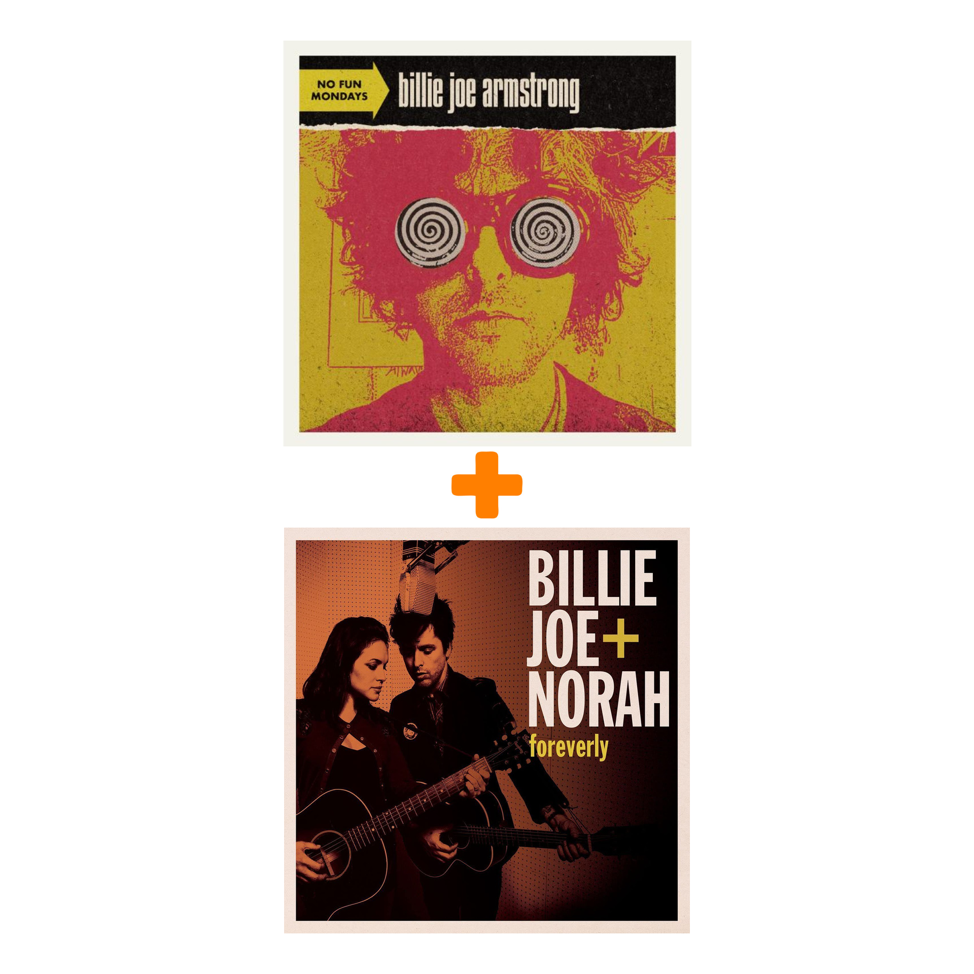 Набор для меломанов «Рок»: Billie Joe Armstrong & Norah Jones – Foreverly (Limited/Orange Ice Cream Vinyl) (LP) + Billie Joe Armstrong – No Fun Mondays. Coloured Blue Vinyl (LP)
Набор для меломанов «Рок»: Billie Joe Armstrong & Norah Jones – Foreverly (Limited/Orange Ice Cream Vinyl) (LP) + Billie Joe Armstrong – No Fun Mondays. Coloured Blue Vinyl (LP)