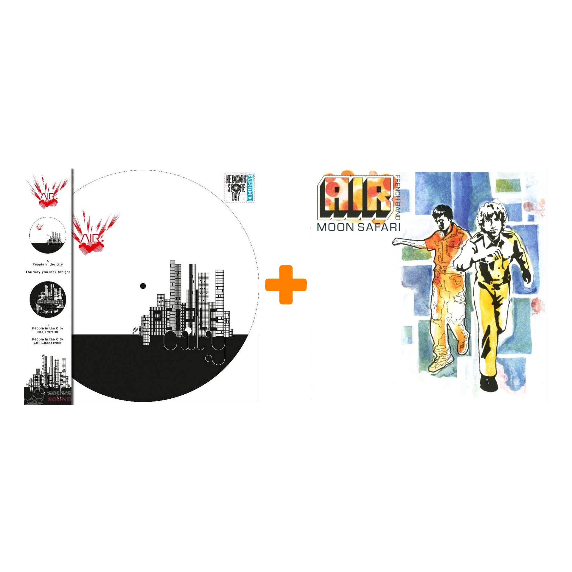 Набор для меломанов «Электронная музыка»: AIR – Moon Safari (LP) + Air – People In The City (LP)
Набор для меломанов «Электронная музыка»: AIR – Moon Safari (LP) + Air – People In The City (LP)