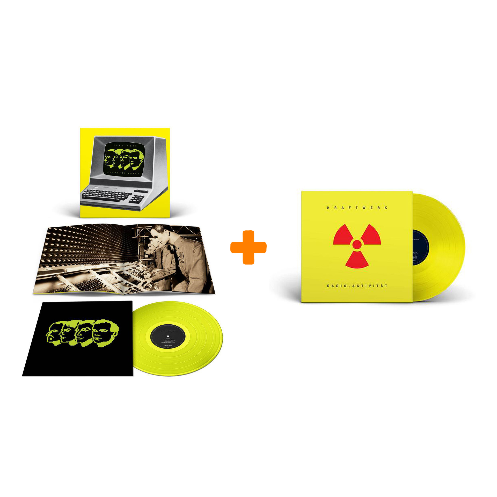 Набор для меломанов «Электронная музыка»: Kraftwerk – Computerwelt. Coloured Neon Yellow Vinyl (LP) + Kraftwerk – Radio-Aktivitat. Coloured Yellow Vinyl (LP)
Набор для меломанов «Электронная музыка»: Kraftwerk – Computerwelt. Coloured Neon Yellow Vinyl (LP) + Kraftwerk – Radio-Aktivitat. Coloured Yellow Vinyl (LP)