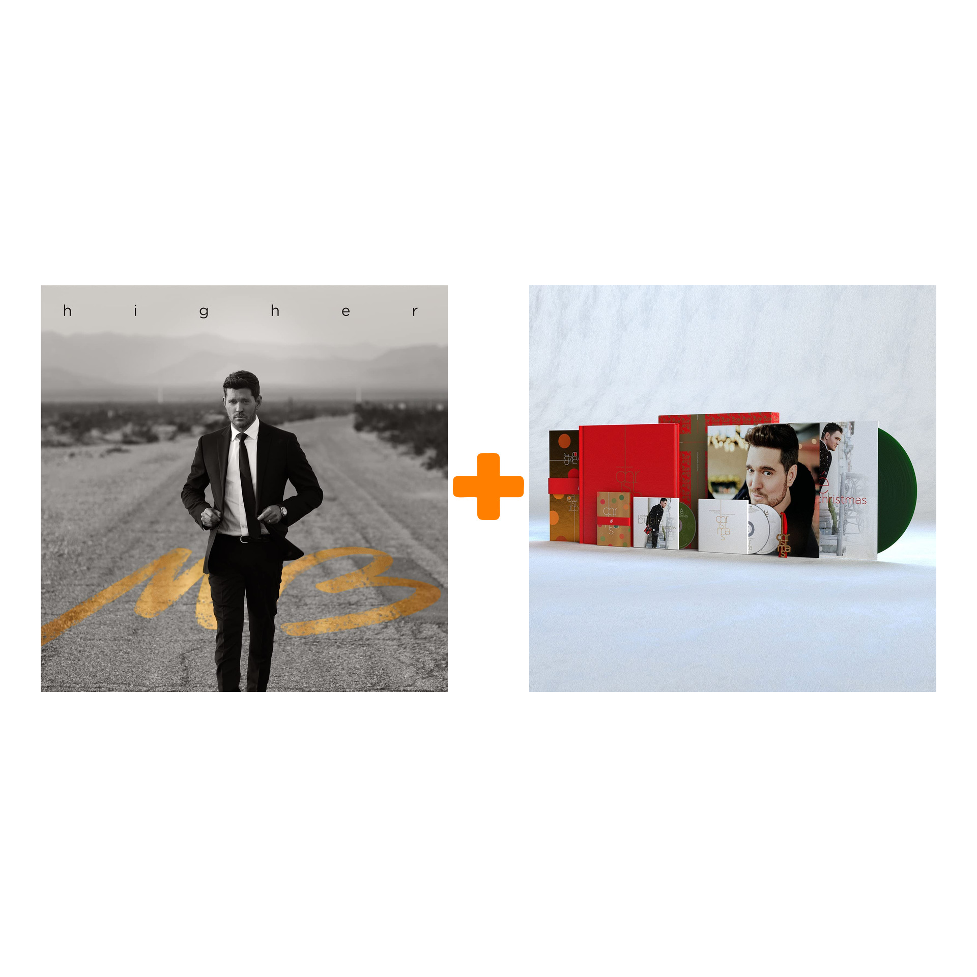 Michael Buble – Higher. Clear Vinyl (LP) + Christmas. Limited Edition. Coloured Vinyl (LP + 2 CD + DVD)
Michael Buble – Higher. Clear Vinyl (LP) + Christmas. Limited Edition. Coloured Vinyl (LP + 2 CD + DVD)