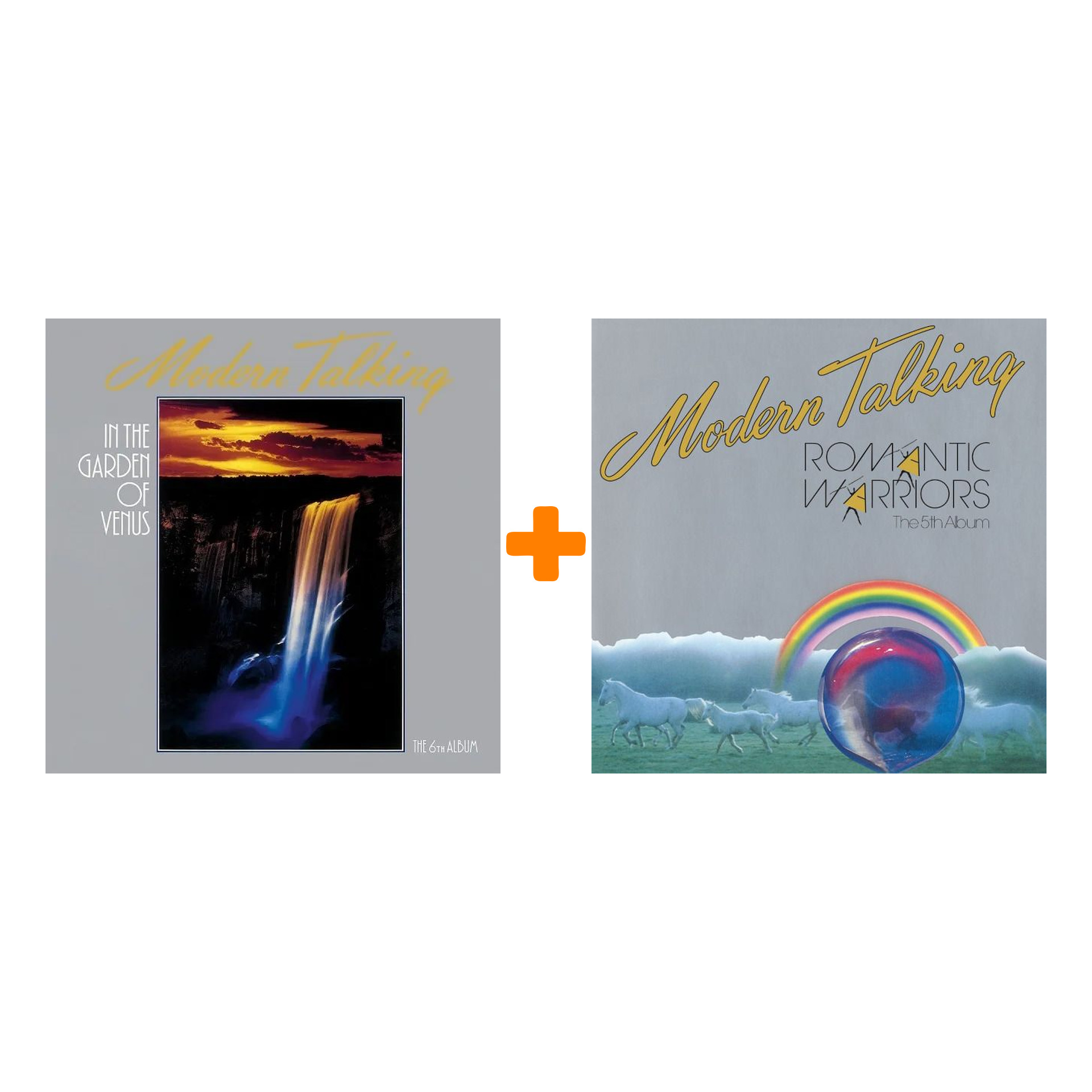 Modern Talking – Romantic Warriors. The 5th Album (LP) + In The Garden Of Venus. The 6th Album (LP)
Modern Talking – Romantic Warriors. The 5th Album (LP) + In The Garden Of Venus. The 6th Album (LP)