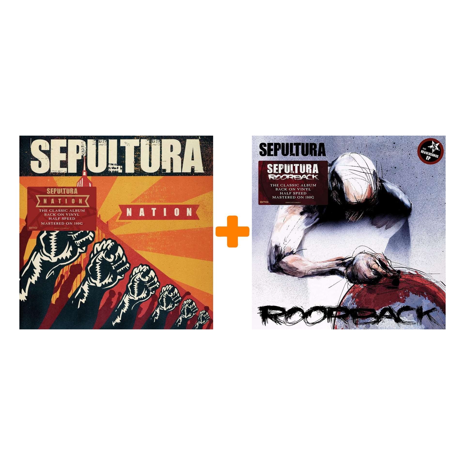 Sepultura – Nation. Half Speed Mastered (2 LP) + Roorback. Half Speed Mastered (2 LP)
Sepultura – Nation. Half Speed Mastered (2 LP) + Roorback. Half Speed Mastered (2 LP)