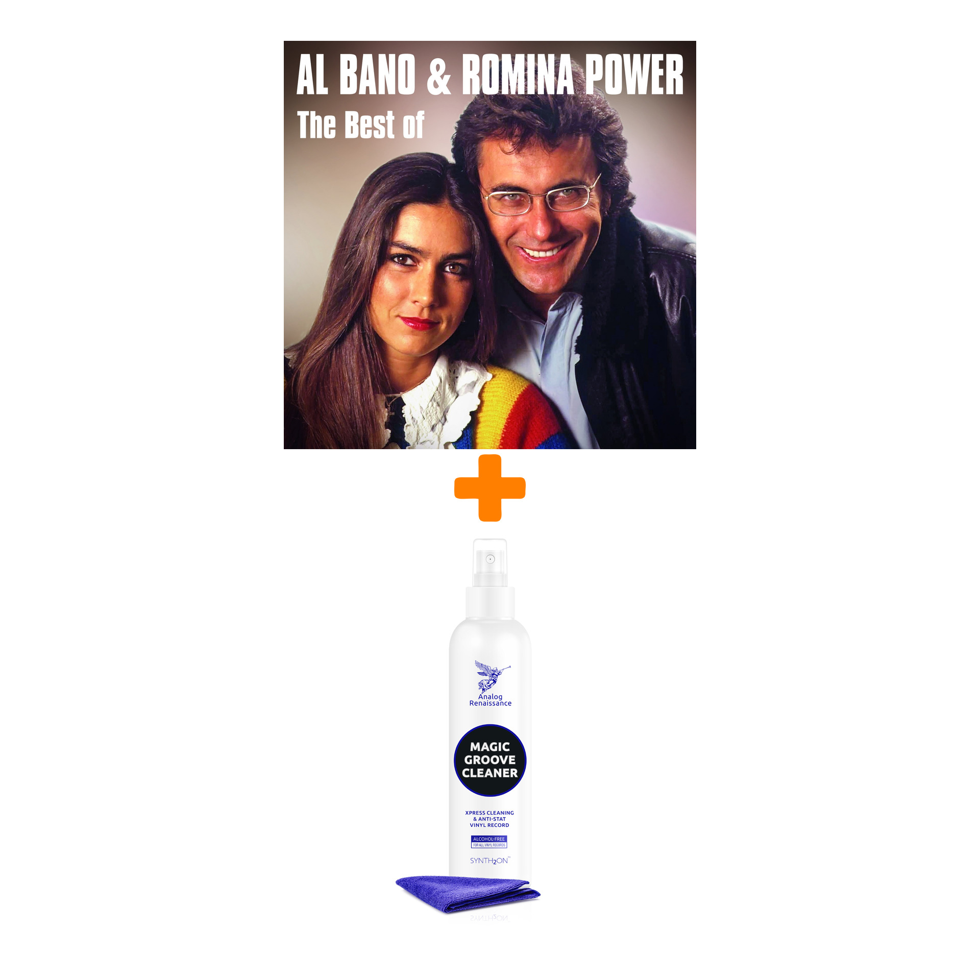 AL BANO & ROMINA POWER The Best Of LP + Спрей для очистки LP с микрофиброй 250мл Набор
AL BANO & ROMINA POWER The Best Of LP + Спрей для очистки LP с микрофиброй 250мл Набор