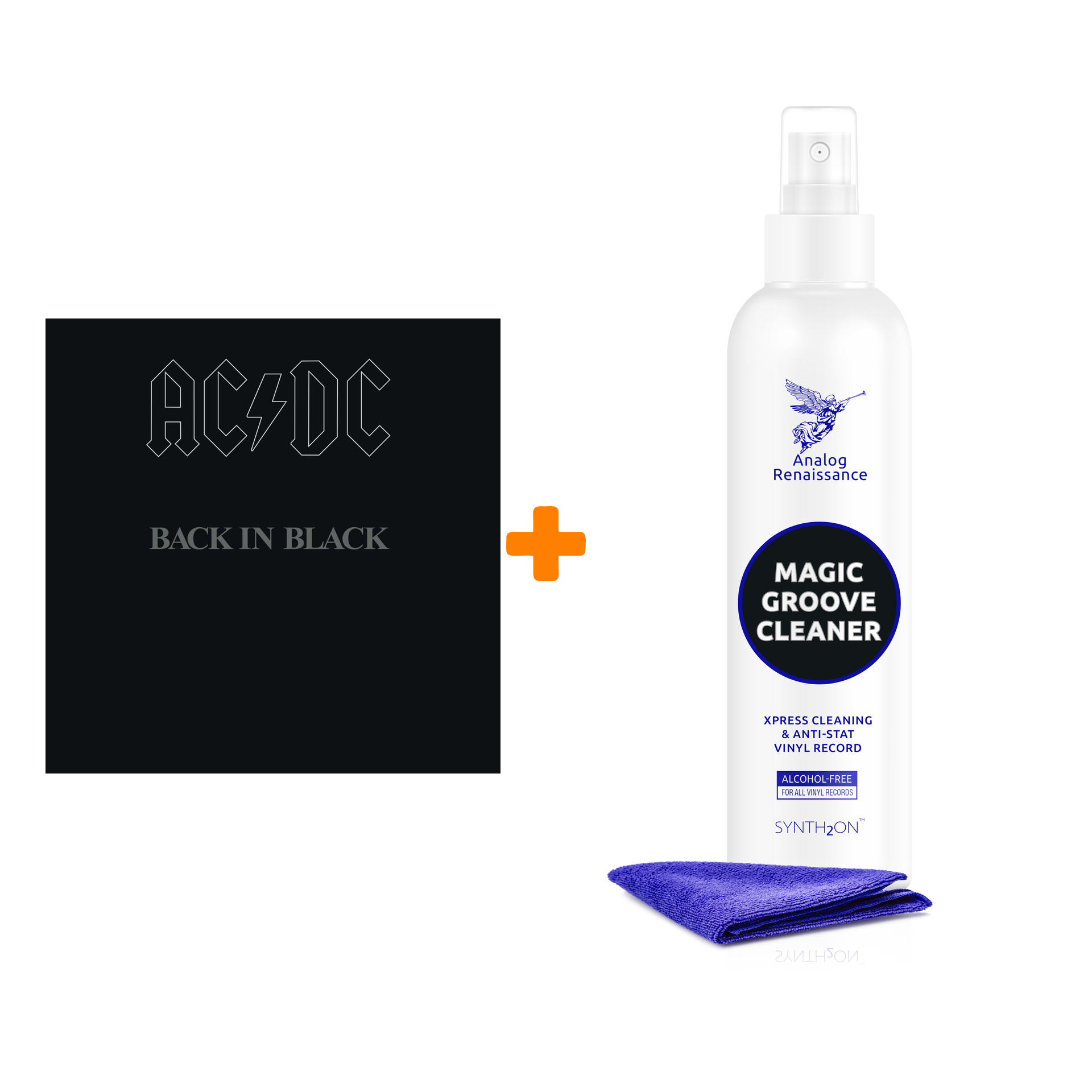 AC/DC Back In Black 180 GRAMM Limited Edition LP + Спрей для очистки LP с микрофиброй 250мл Набор
AC/DC Back In Black 180 GRAMM Limited Edition LP + Спрей для очистки LP с микрофиброй 250мл Набор