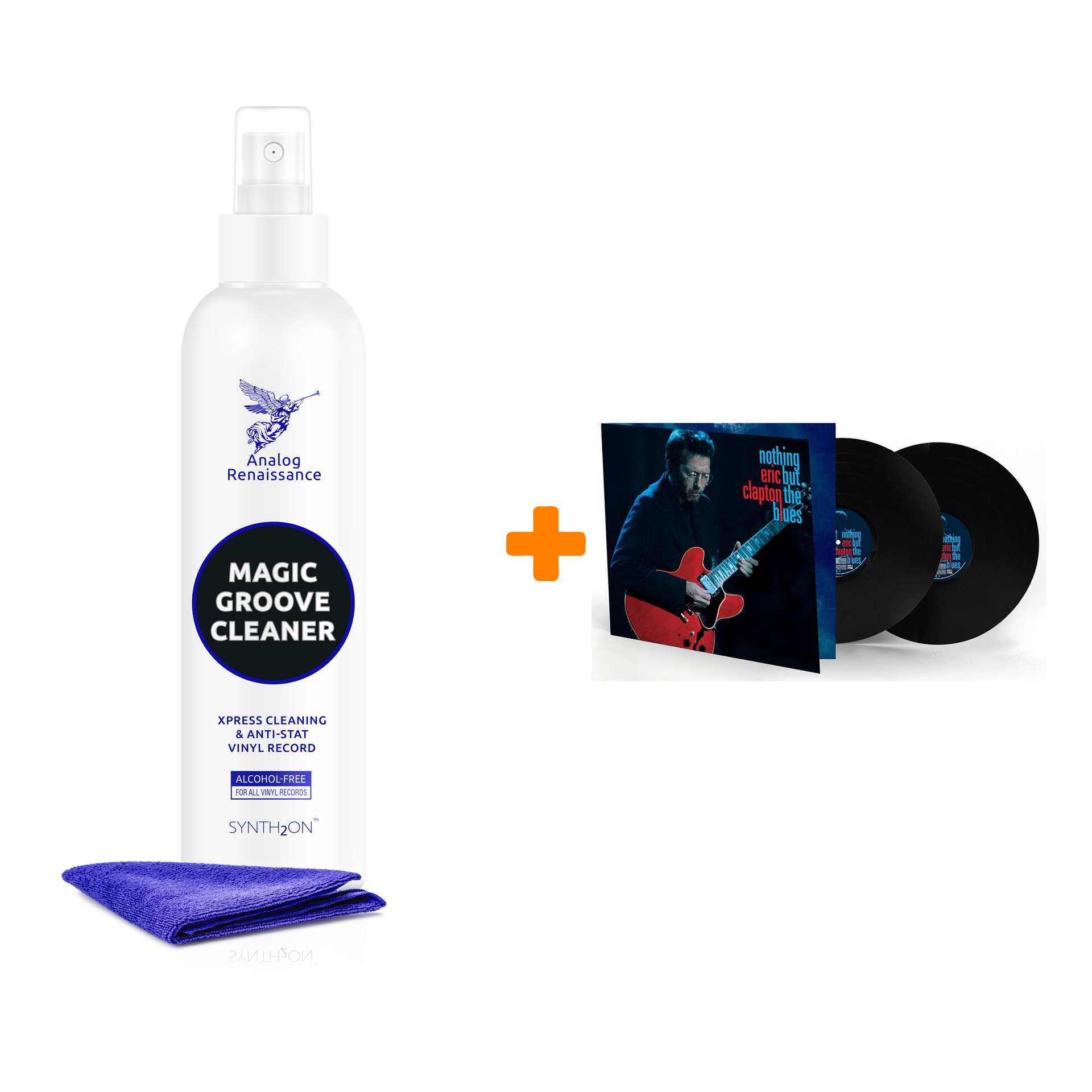 CLAPTON ERIC Nothing But The Blues 2LP + Спрей для очистки LP с микрофиброй 250мл Набор
CLAPTON ERIC Nothing But The Blues 2LP + Спрей для очистки LP с микрофиброй 250мл Набор