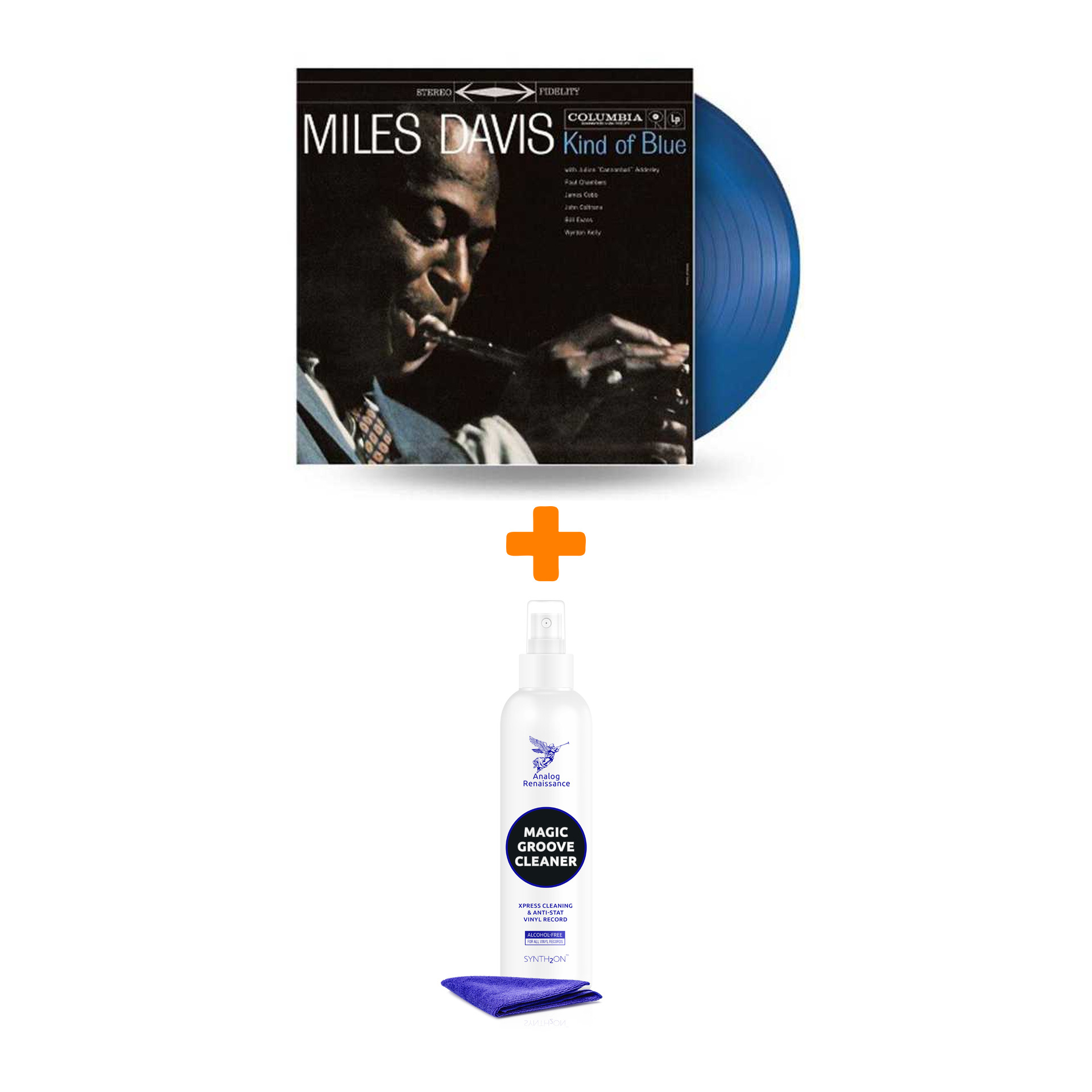 DAVIS MILES Kind Of Blue Coloured Vinyl LP + Спрей для очистки LP с микрофиброй 250мл Набор
DAVIS MILES Kind Of Blue Coloured Vinyl LP + Спрей для очистки LP с микрофиброй 250мл Набор