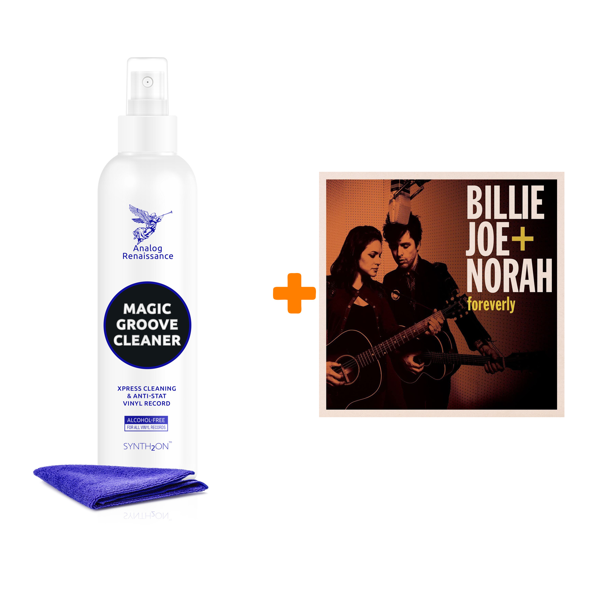 ARMSTRONG BILLIE JOE / JONES NORAH Foreverly Coloured Vinyl LP + Спрей для очистки LP с микрофиброй 250мл Набор
ARMSTRONG BILLIE JOE / JONES NORAH Foreverly Coloured Vinyl LP + Спрей для очистки LP с микрофиброй 250мл Набор