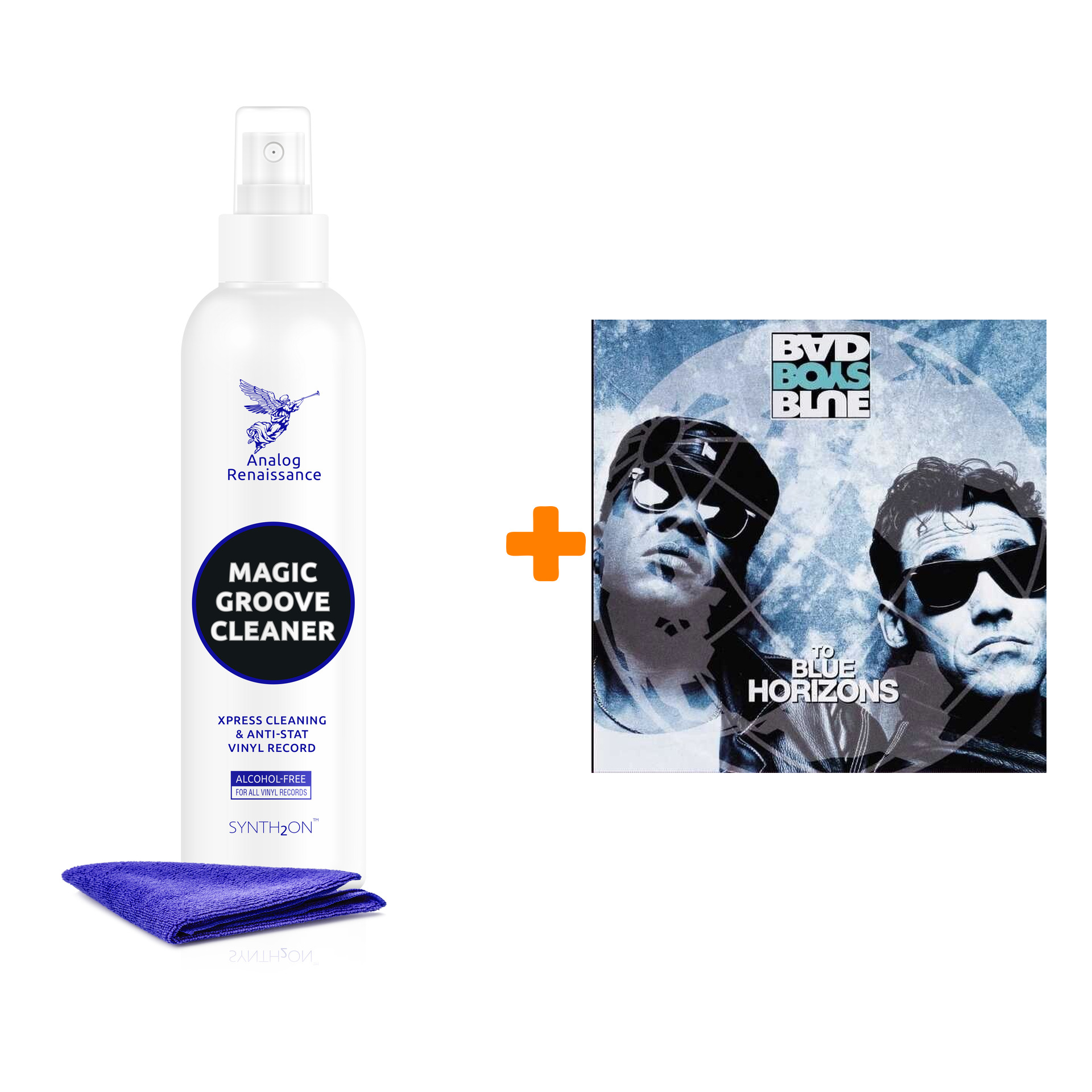 BAD BOYS BLUE To Blue Horizons LP + Спрей для очистки LP с микрофиброй 250мл Набор
BAD BOYS BLUE To Blue Horizons LP + Спрей для очистки LP с микрофиброй 250мл Набор