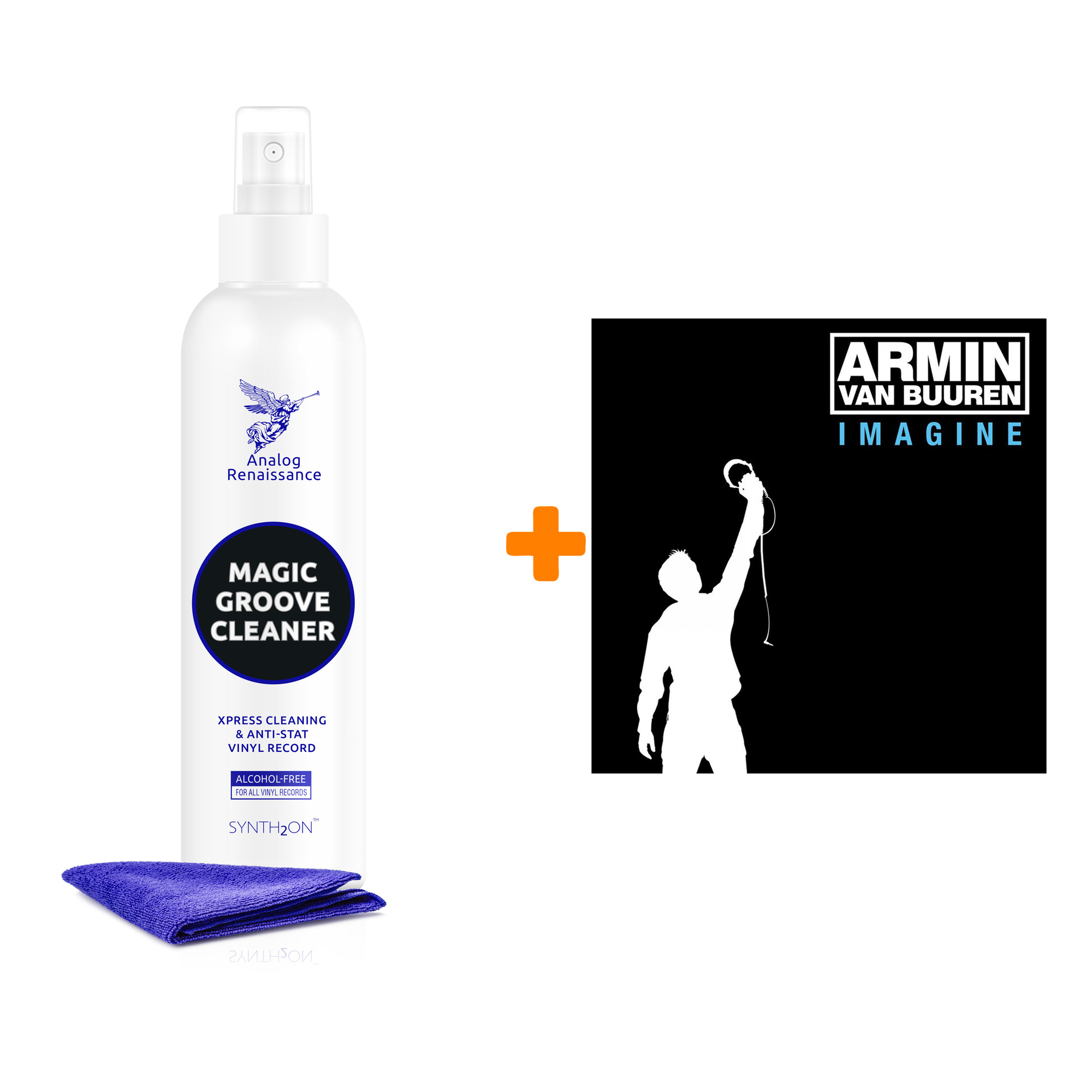 ARMIN VAN BUUREN Imagine 2LP + Спрей для очистки LP с микрофиброй 250мл Набор
ARMIN VAN BUUREN Imagine 2LP + Спрей для очистки LP с микрофиброй 250мл Набор