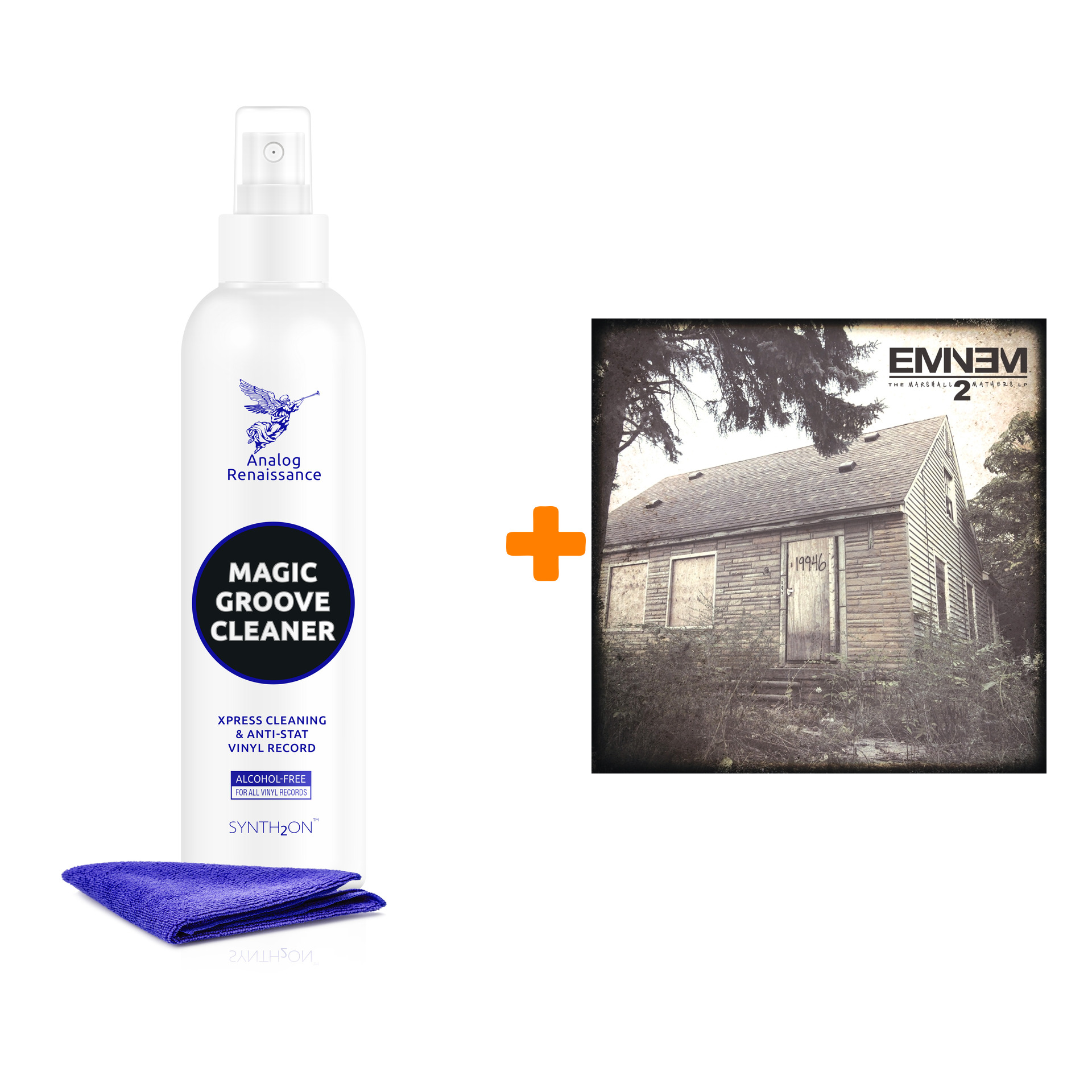 EMINEM The Marshall Mathers LP 2 LP + Спрей для очистки LP с микрофиброй 250мл Набор
EMINEM The Marshall Mathers LP 2 LP + Спрей для очистки LP с микрофиброй 250мл Набор