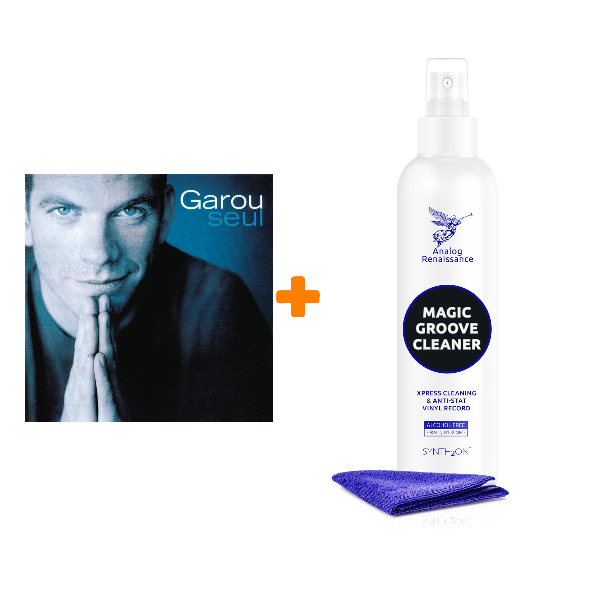 GAROU Seul 20th Anniversary Edition Coloured White Vinyl 2LP + Спрей для очистки LP с микрофиброй 250мл Набор
GAROU Seul 20th Anniversary Edition Coloured White Vinyl 2LP + Спрей для очистки LP с микрофиброй 250мл Набор
