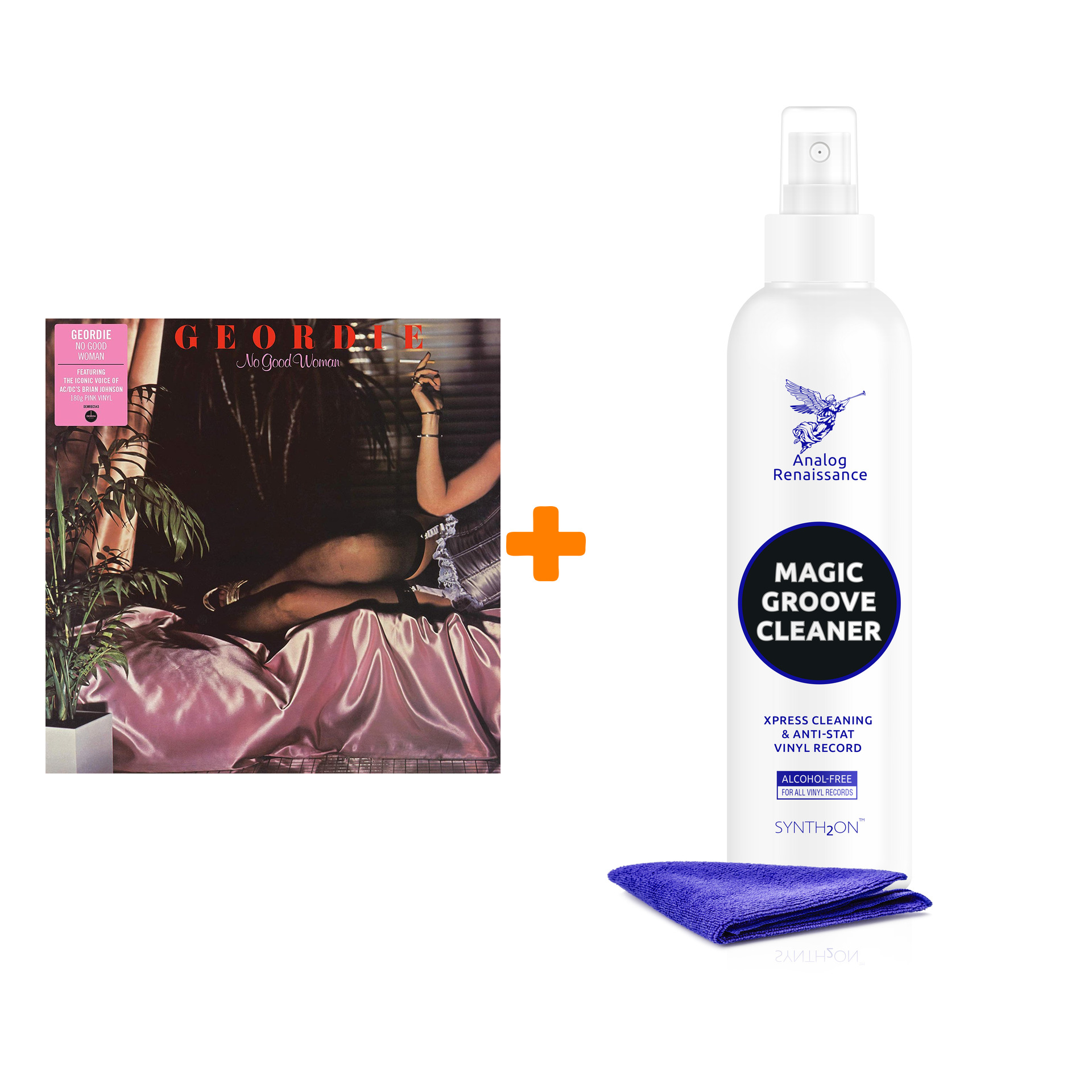 GEORDIE No Good Woman Pink Vinyl LP + Спрей для очистки LP с микрофиброй 250мл Набор
GEORDIE No Good Woman Pink Vinyl LP + Спрей для очистки LP с микрофиброй 250мл Набор