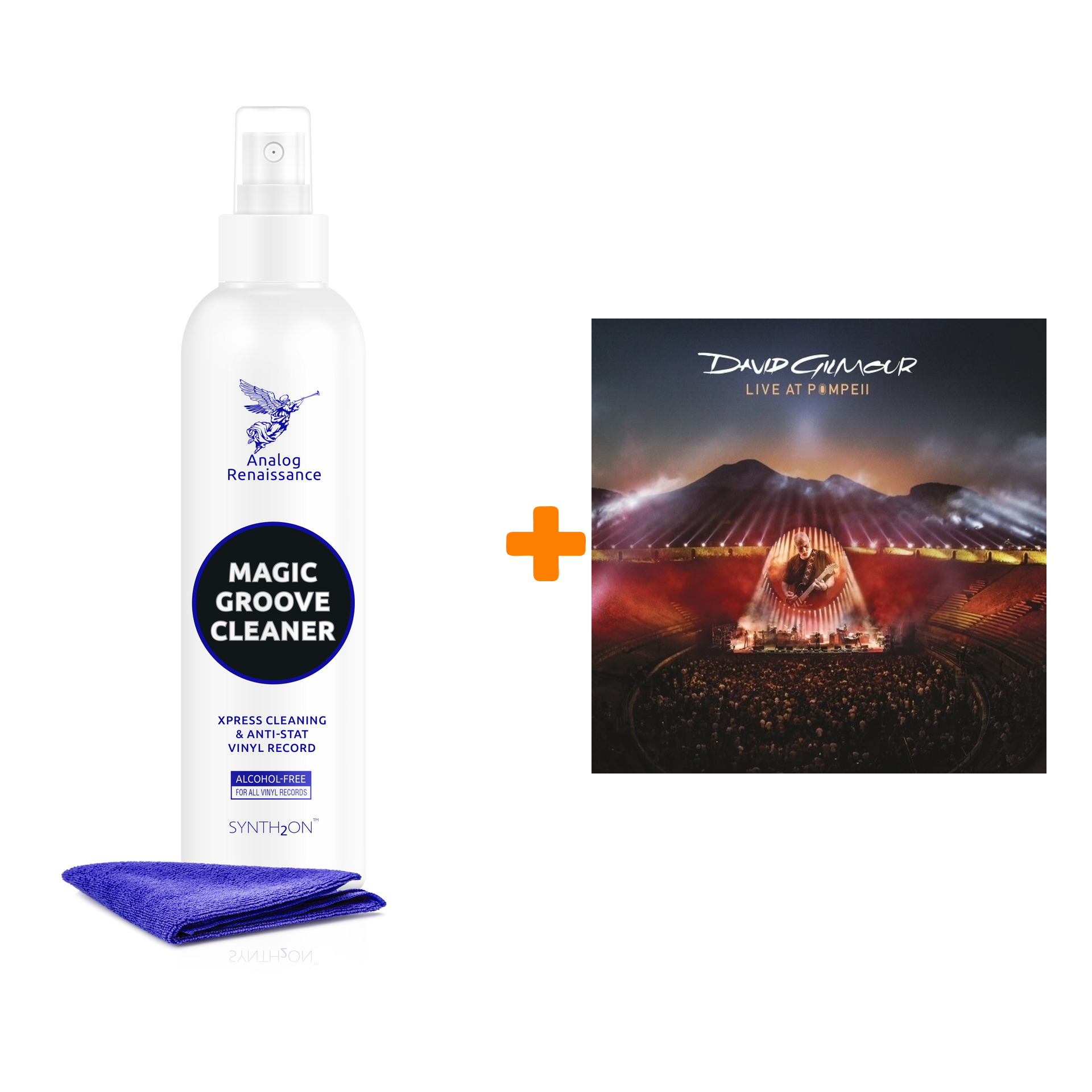 GILMOUR DAVID Live At Pompeii 4LP + Спрей для очистки LP с микрофиброй 250мл Набор
GILMOUR DAVID Live At Pompeii 4LP + Спрей для очистки LP с микрофиброй 250мл Набор