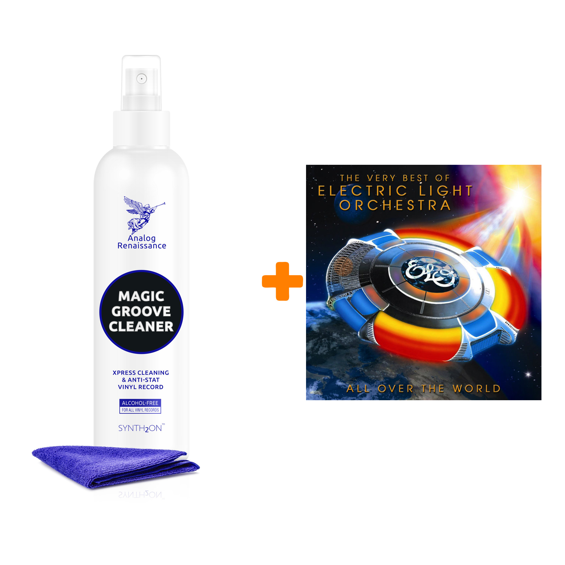 ELECTRIC LIGHT ORCHESTRA The Very Best Of All Over The World 2LP + Спрей для очистки LP с микрофиброй 250мл Набор
ELECTRIC LIGHT ORCHESTRA The Very Best Of All Over The World 2LP + Спрей для очистки LP с микрофиброй 250мл Набор