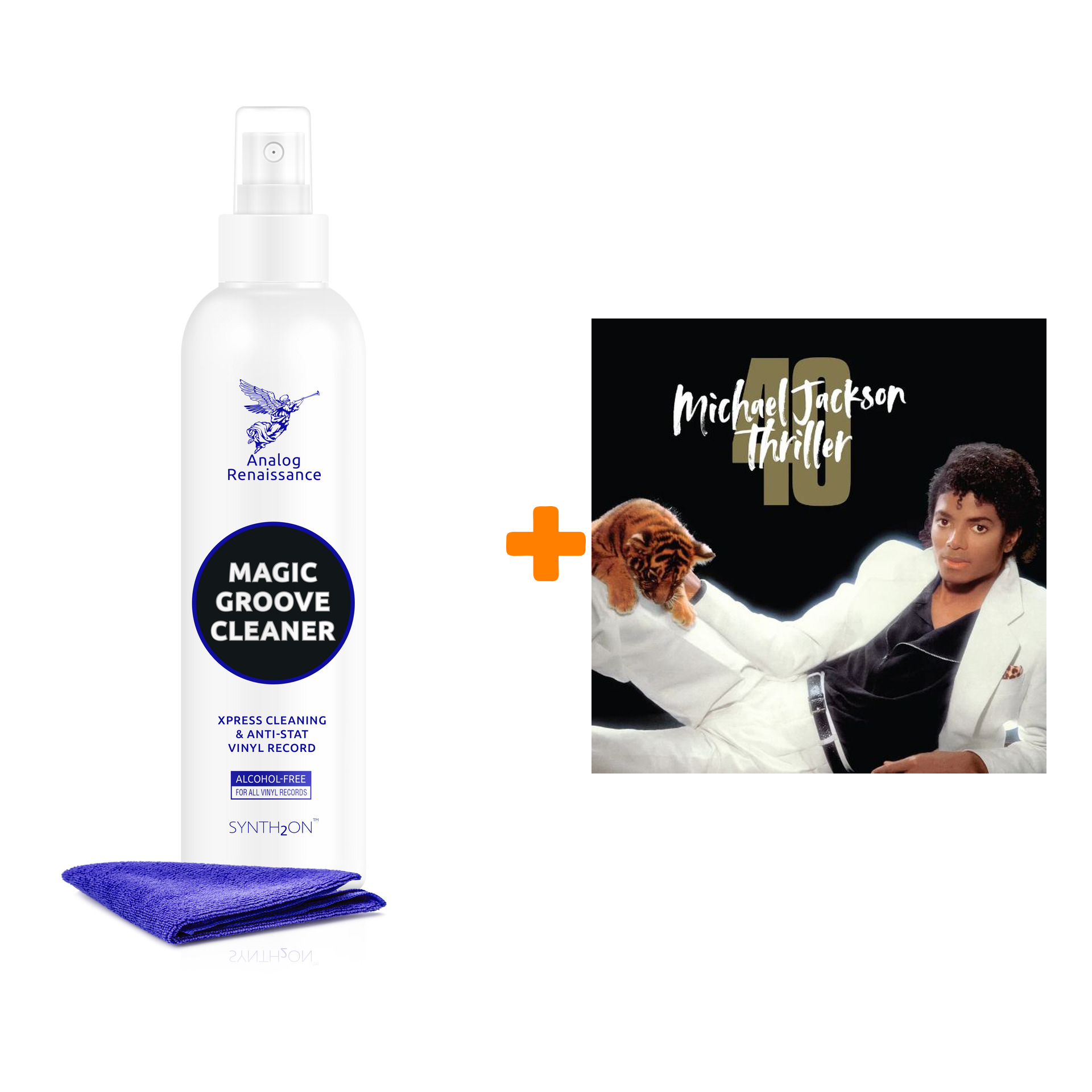 JACKSON MICHAEL Thriller 40th Anniversary Edition LP + Спрей для очистки LP с микрофиброй 250мл Набор
JACKSON MICHAEL Thriller 40th Anniversary Edition LP + Спрей для очистки LP с микрофиброй 250мл Набор