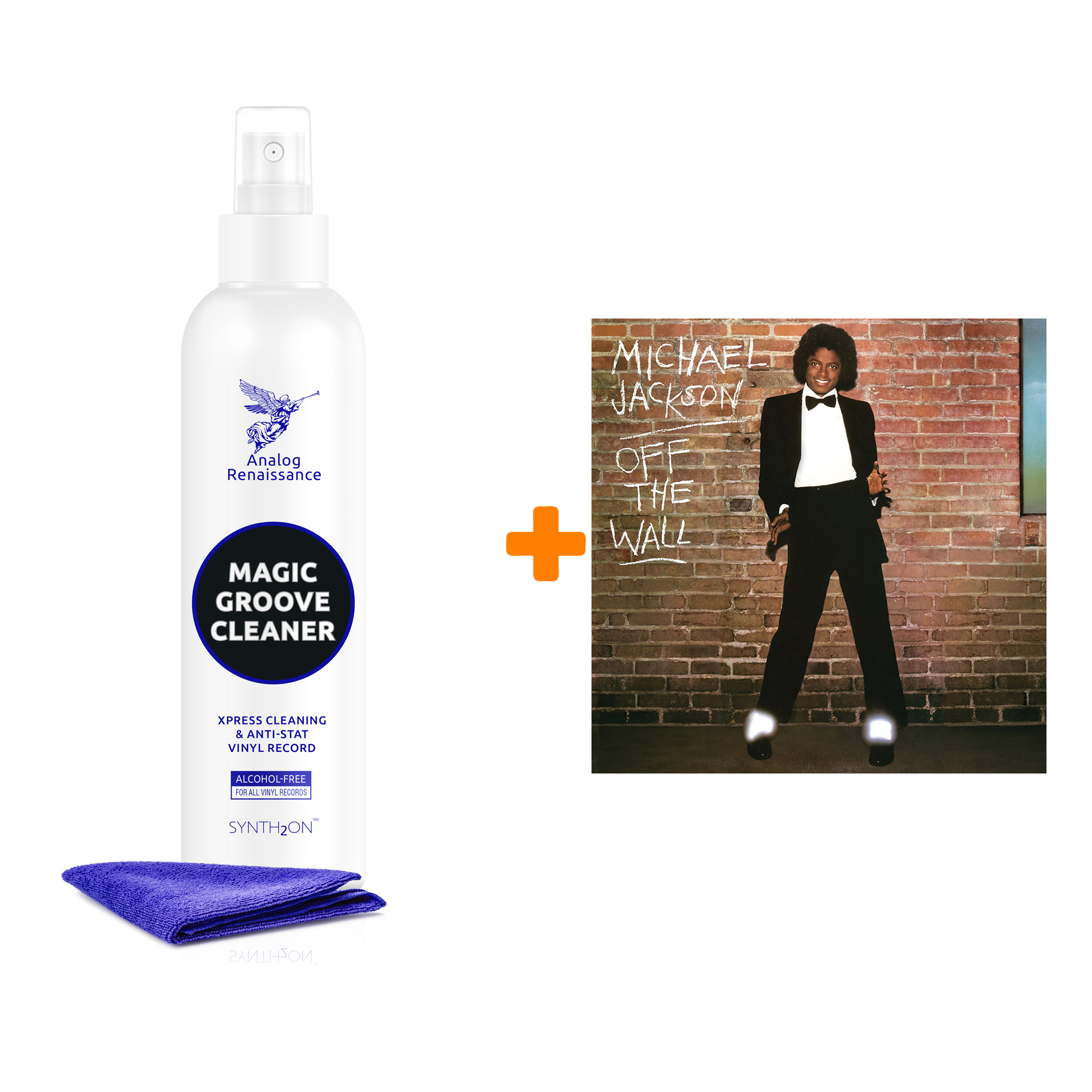 JACKSON MICHAEL Off The Wall LP + Спрей для очистки LP с микрофиброй 250мл Набор
JACKSON MICHAEL Off The Wall LP + Спрей для очистки LP с микрофиброй 250мл Набор